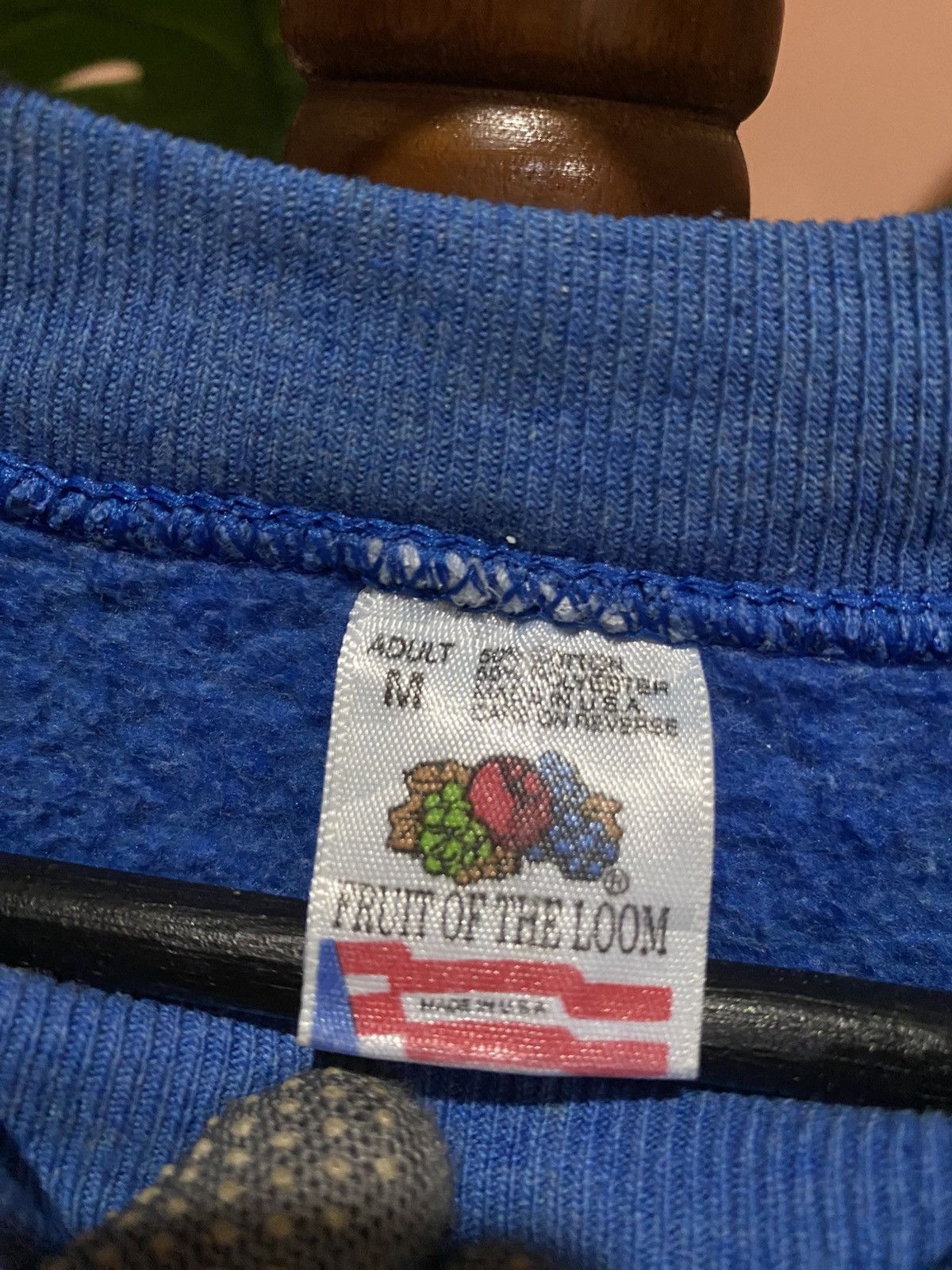 Vintage Vintage 90s Mississippi State Bulldogs Blue Sweatshirt Size US M / EU 48-50 / 2 - 6 Thumbnail