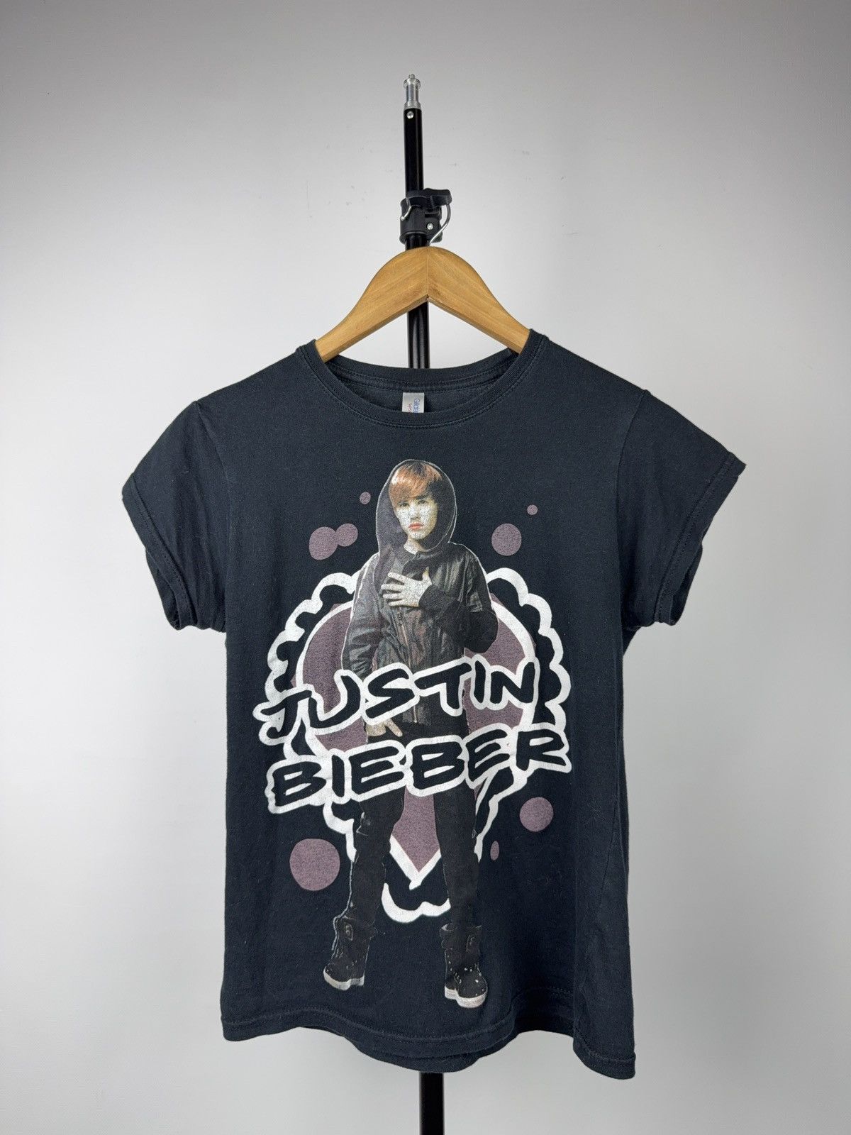 Justin Bieber Justin Bieber Graphic T Shirt Womens M Pop Music Merch Size M / US 6-8 / IT 42-44 - 1 Thumbnail