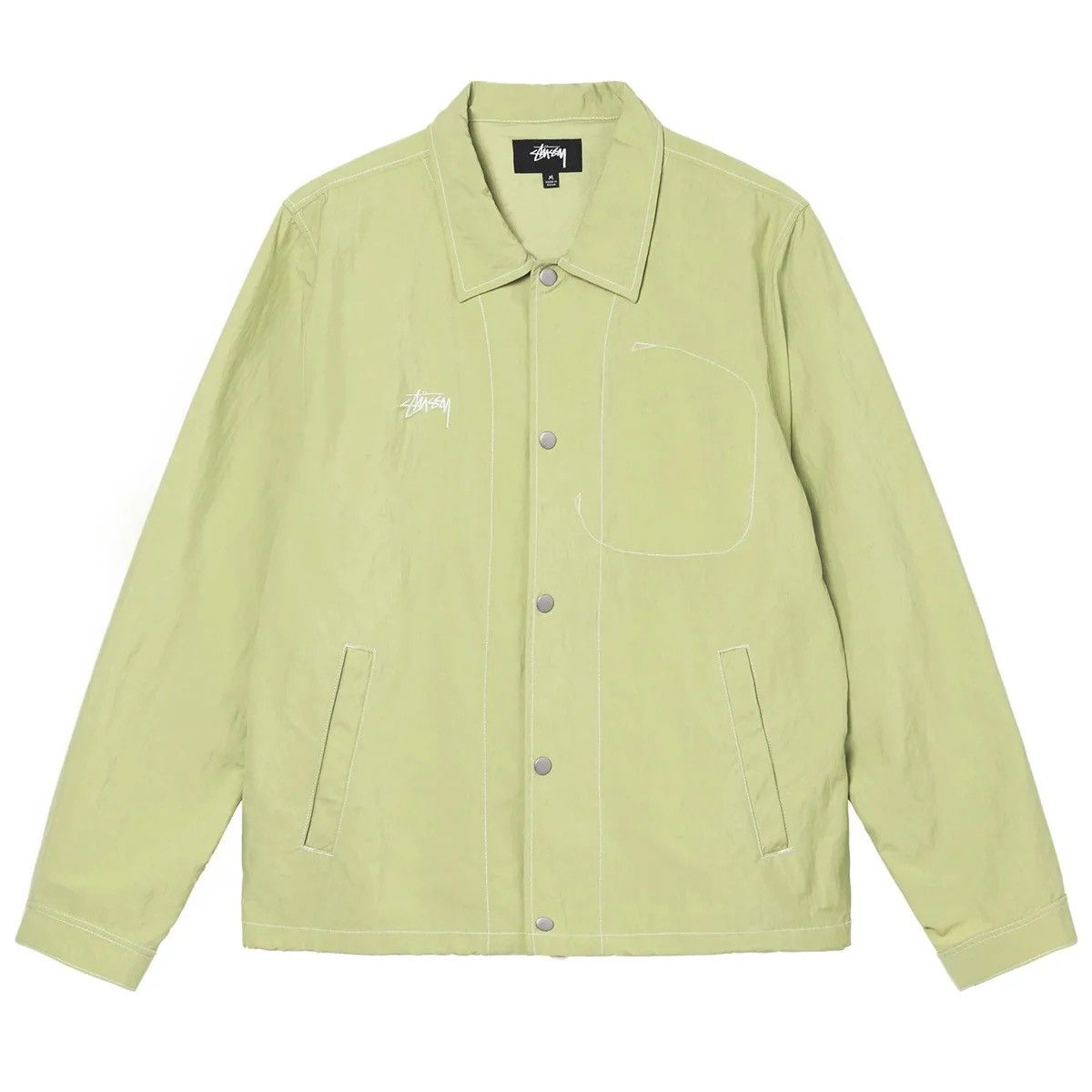 Stussy Green Stussy Jacket Size US L / EU 52-54 / 3 - 1 Thumbnail
