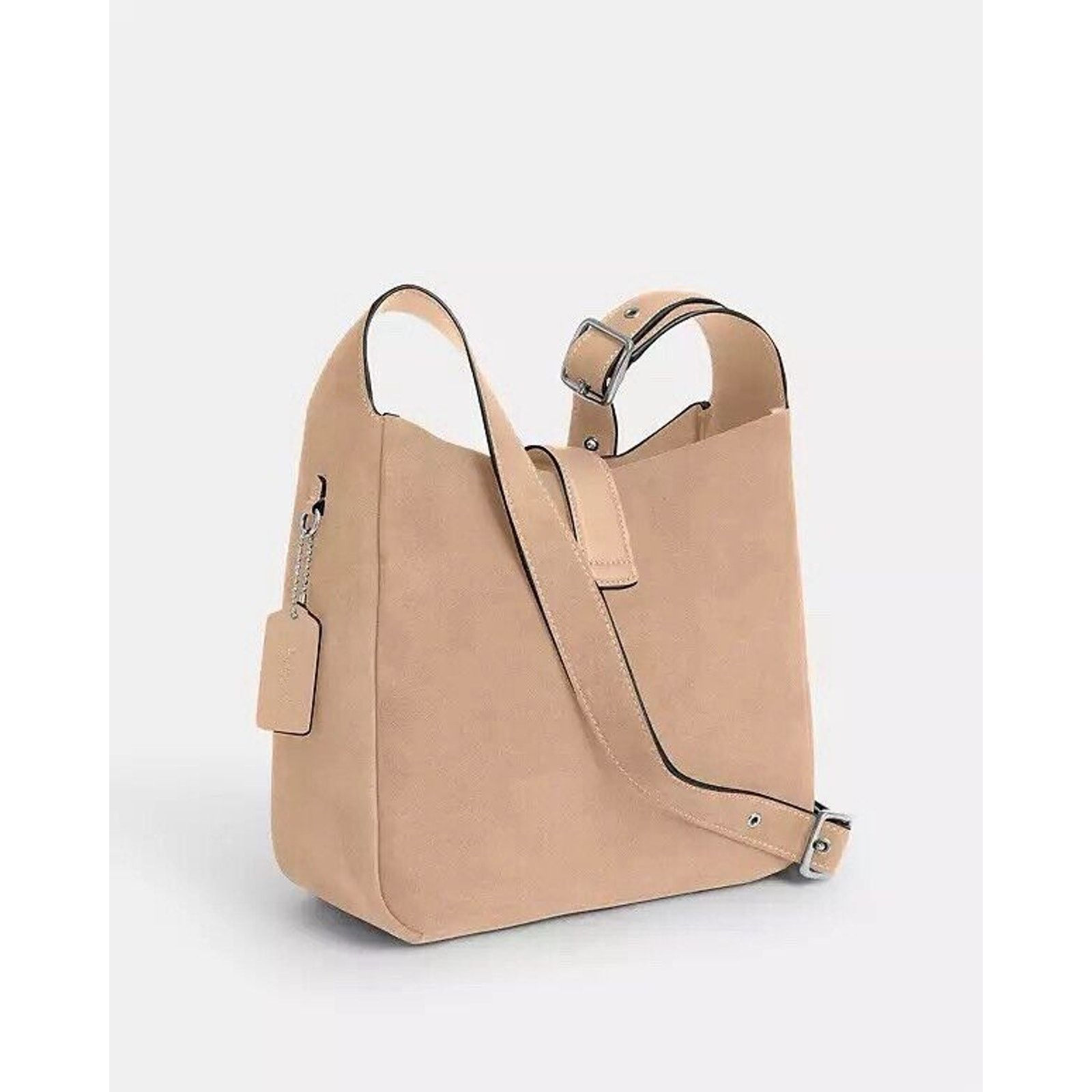 Coach NWT Coach Hadley Convertible Crossbody Bag Suede CW004 Size ONE SIZE - 7 Thumbnail