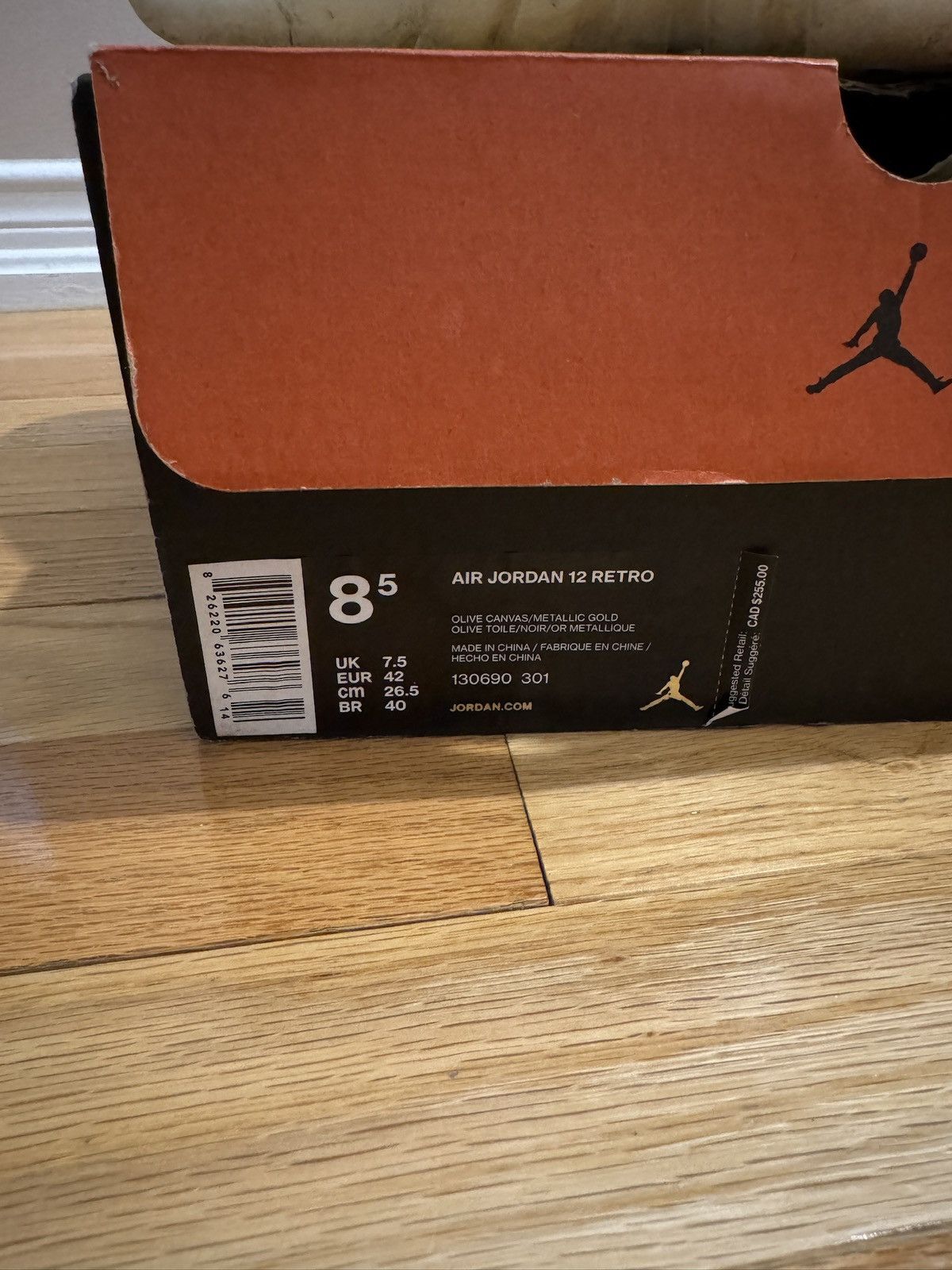 Jordan Brand Jordan 12 Class of 2003 Size US 8.5 / EU 41-42 - 6 Thumbnail