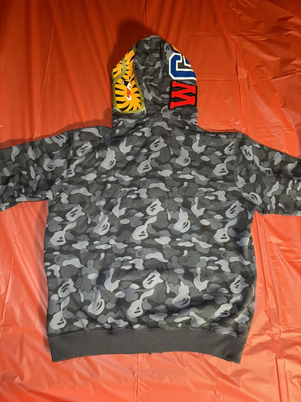 Bape Bape Aoyama Camo Shark Full Zip Hoodie Size US L / EU 52-54 / 3 - 3 Thumbnail