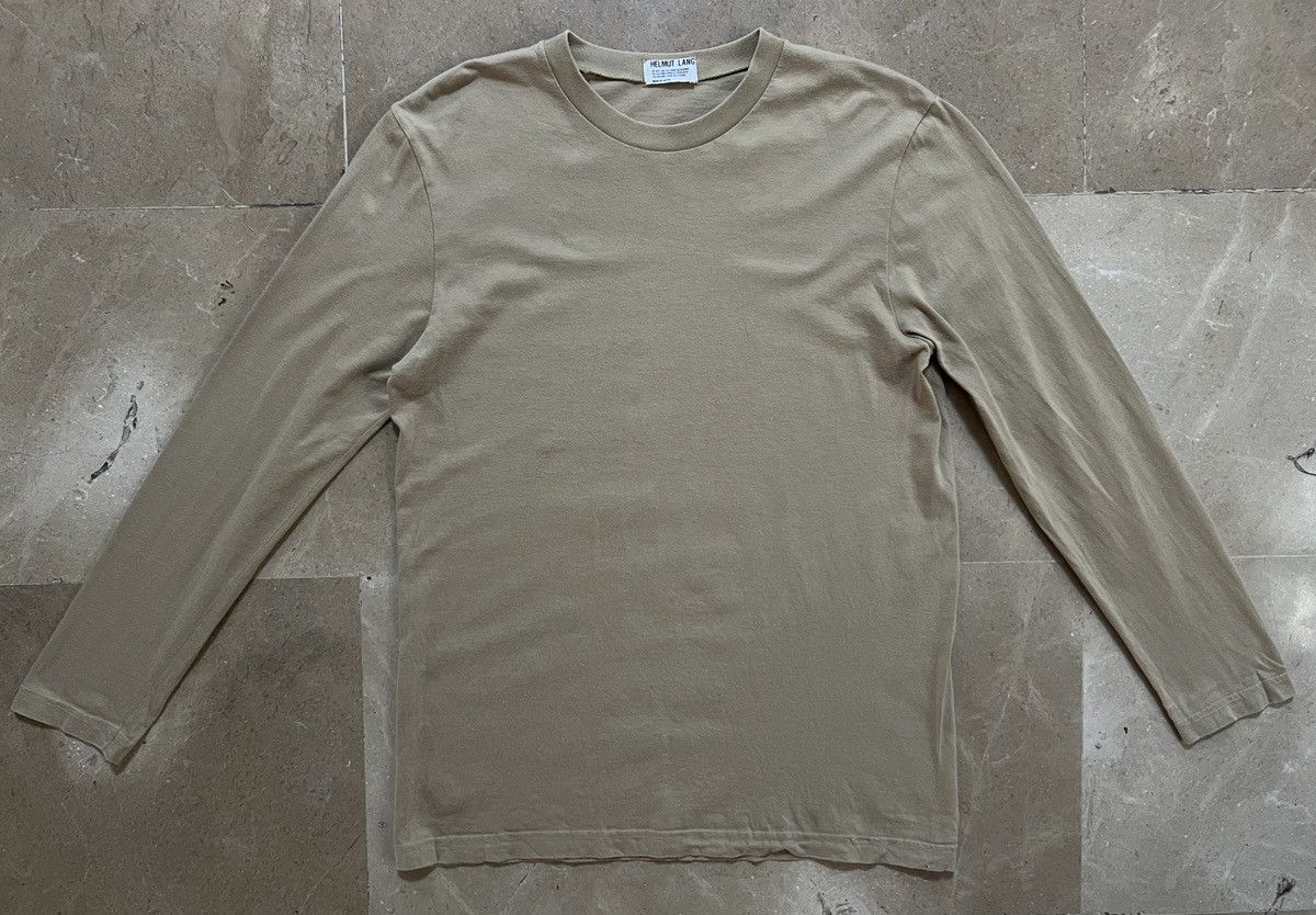 Helmut Lang Helmut Lang early 90’s long sleeve tshirt Size US M / EU 48-50 / 2 - 1 Thumbnail