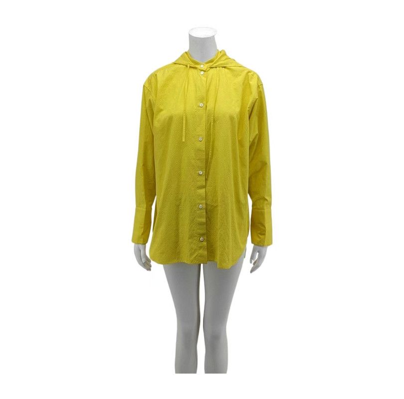Loewe Yellow Cotton Long Sleeve Jacket 0089
