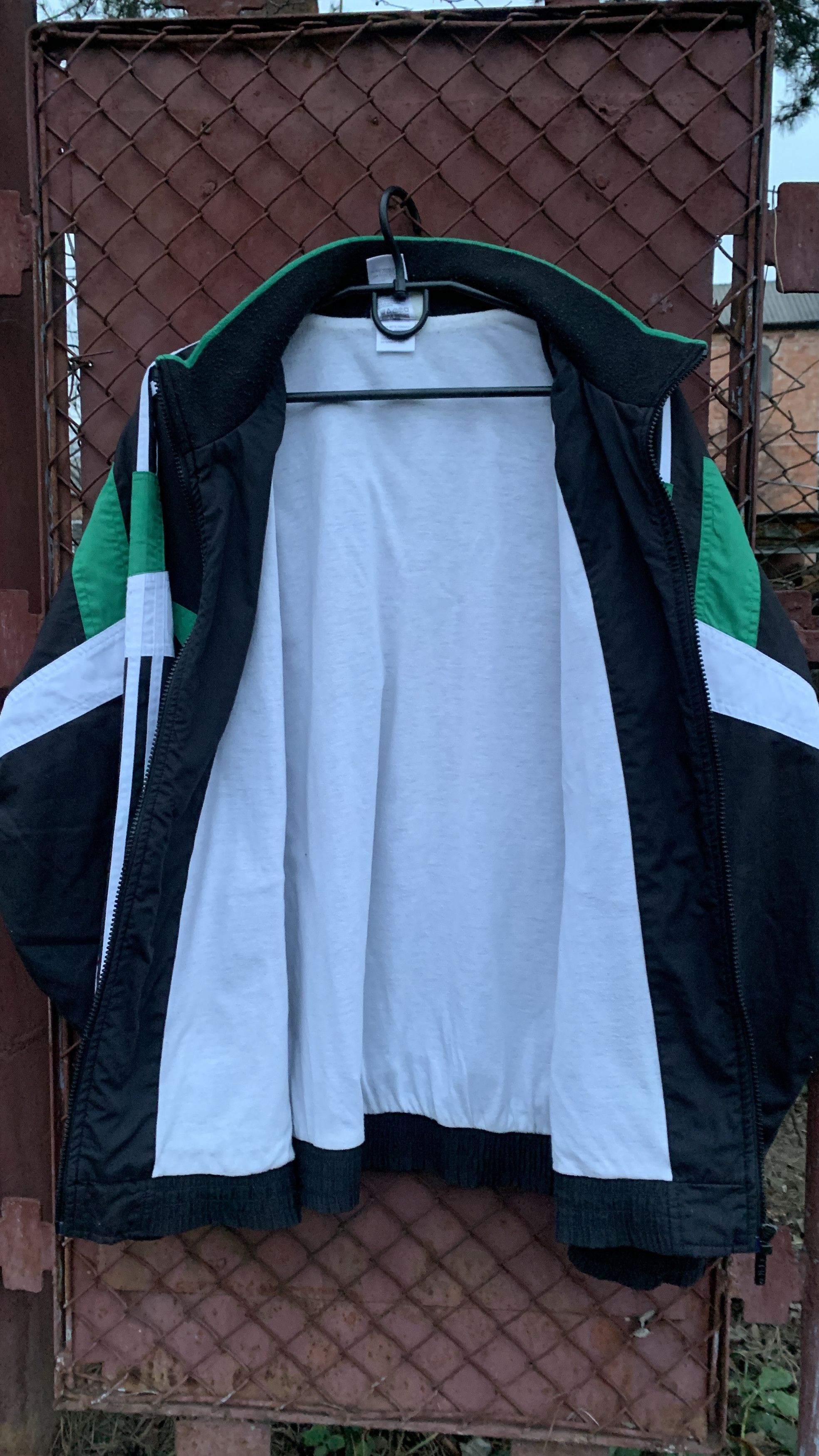 Adidas × Vintage Vintage Adidas 90s track windbreak bomber jacket Size US M / EU 48-50 / 2 - 2 Thumbnail