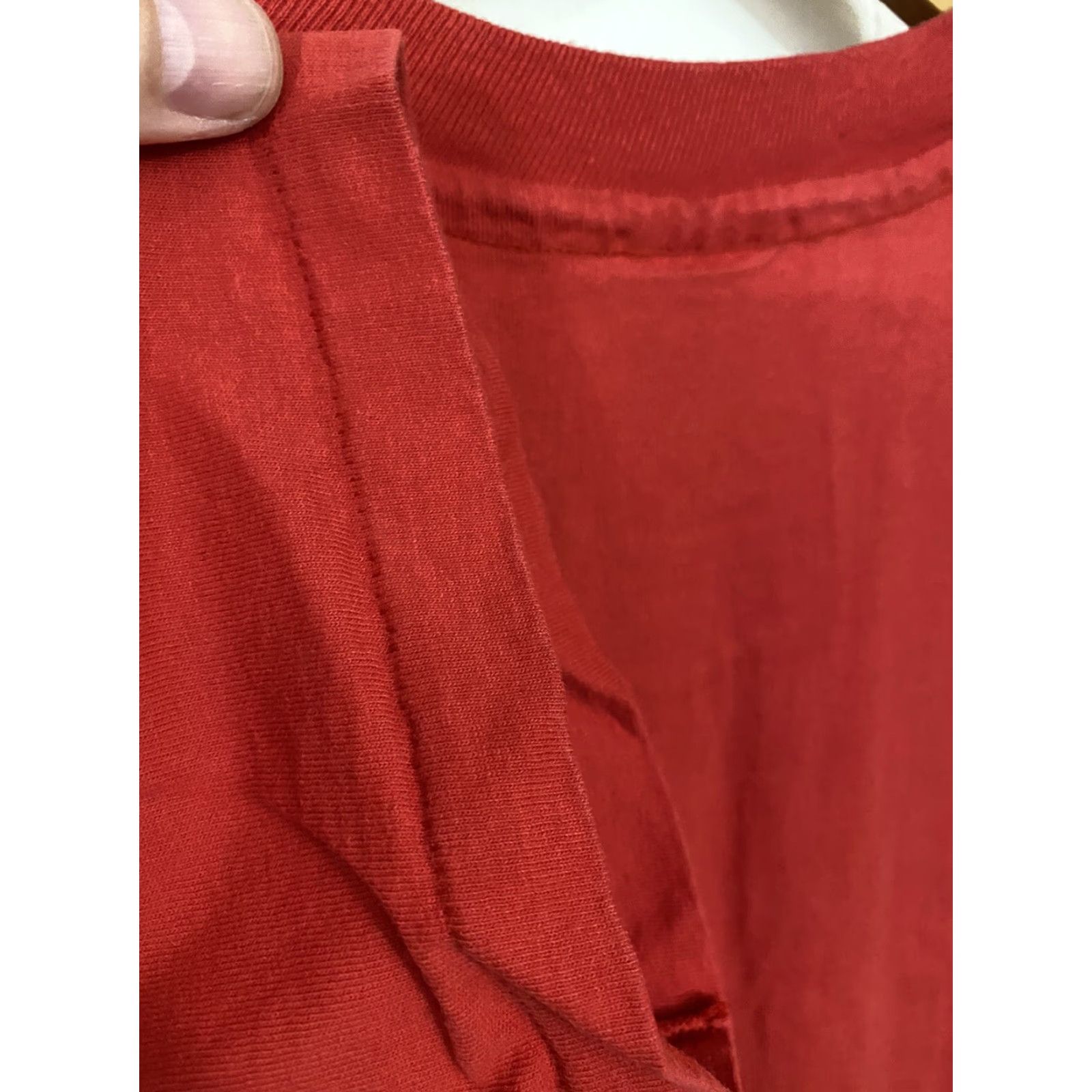Vintage VINTAGE Vermont Bank Spaghetti Dinner Shirt Single Stitch L Red Men Crew Neck Short Sleeve Cotton T-Shirt Stitch Size US L / EU 52-54 / 3 - 5 Thumbnail