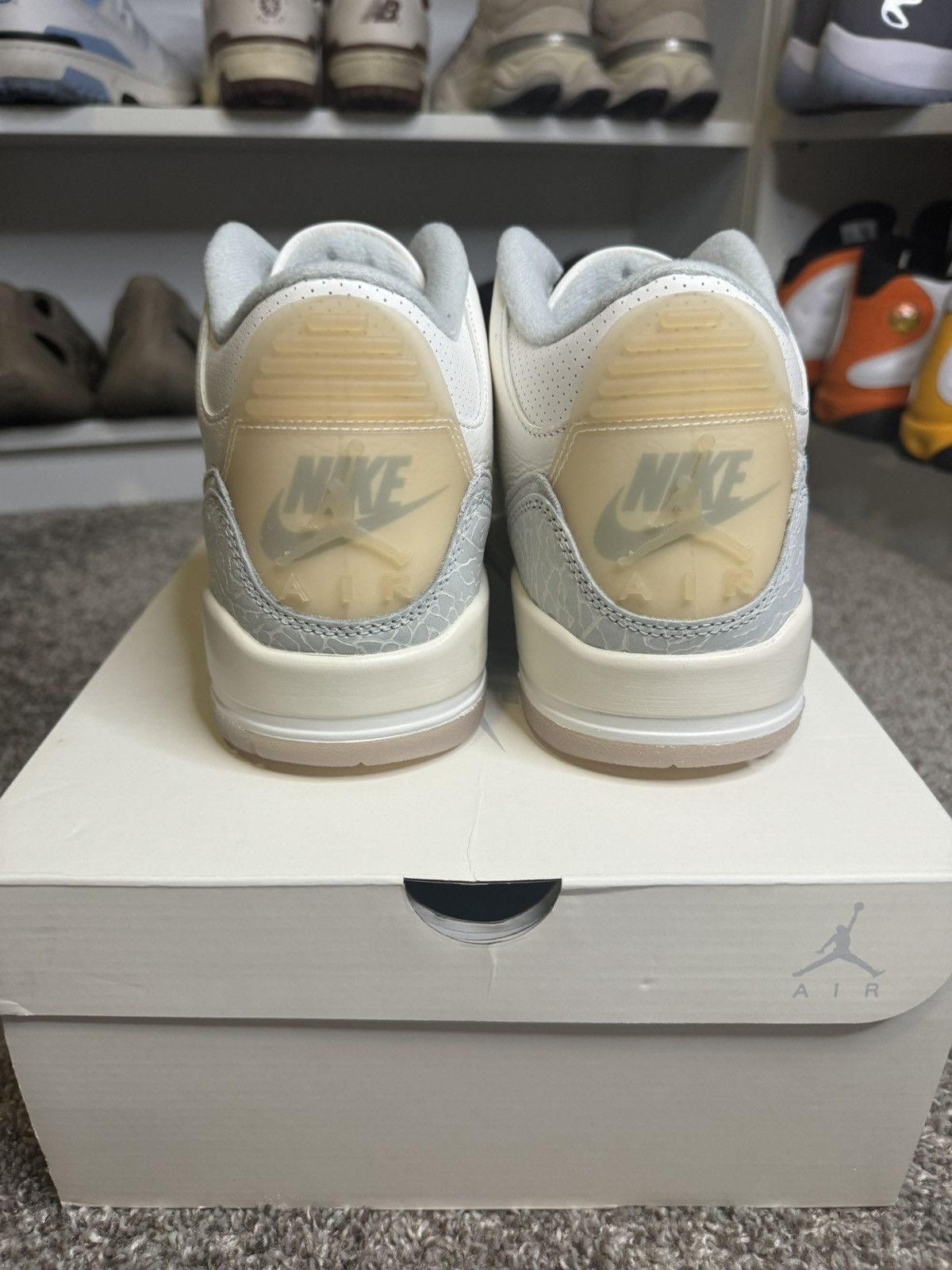 Jordan Brand × Nike Jordan 3 Craft Ivory Size US 10.5 / EU 43-44 - 3 Thumbnail