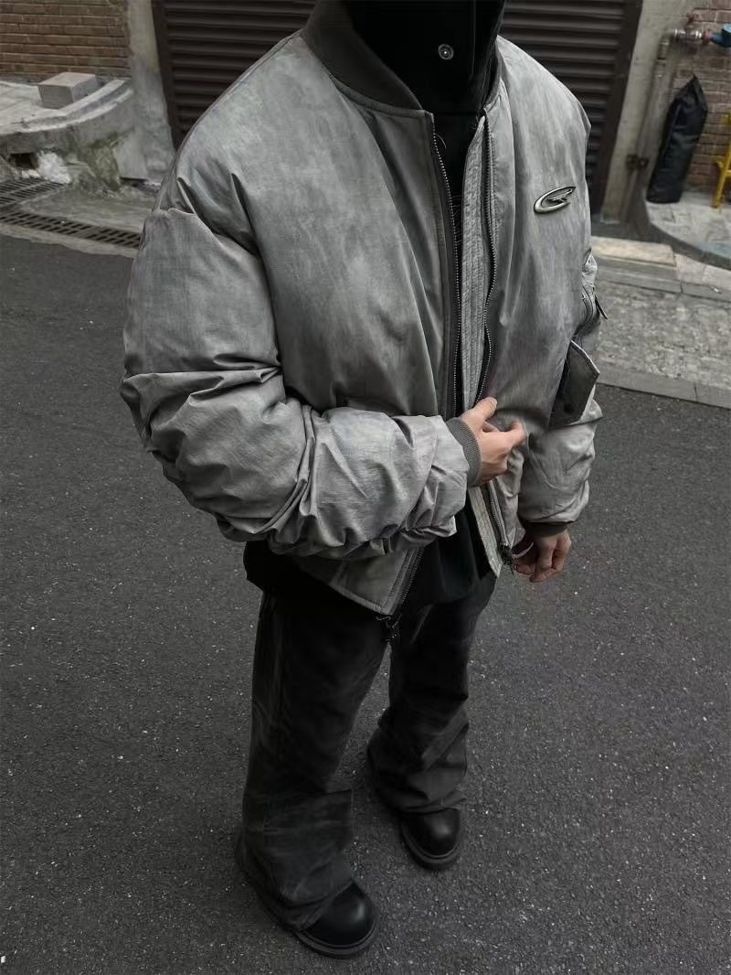 Japanese Brand × Vintage Retro Wasteland Wind Jacket Pleated Design Size US XL / EU 56 / 4 - 3 Thumbnail