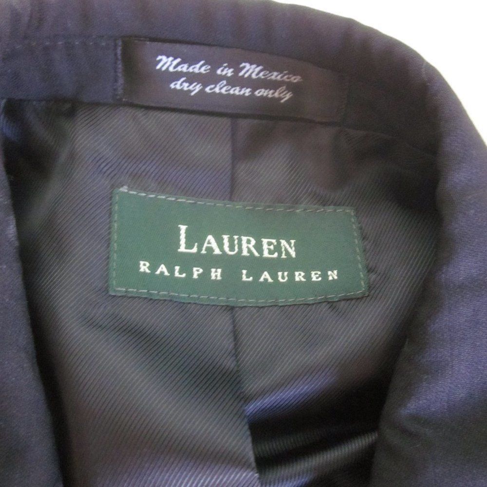 Lauren Ralph Lauren Ralph Lauren Black Wool Tuxedo Jacket Size 41 L Size US M / EU 48-50 / 2 - 2 Thumbnail