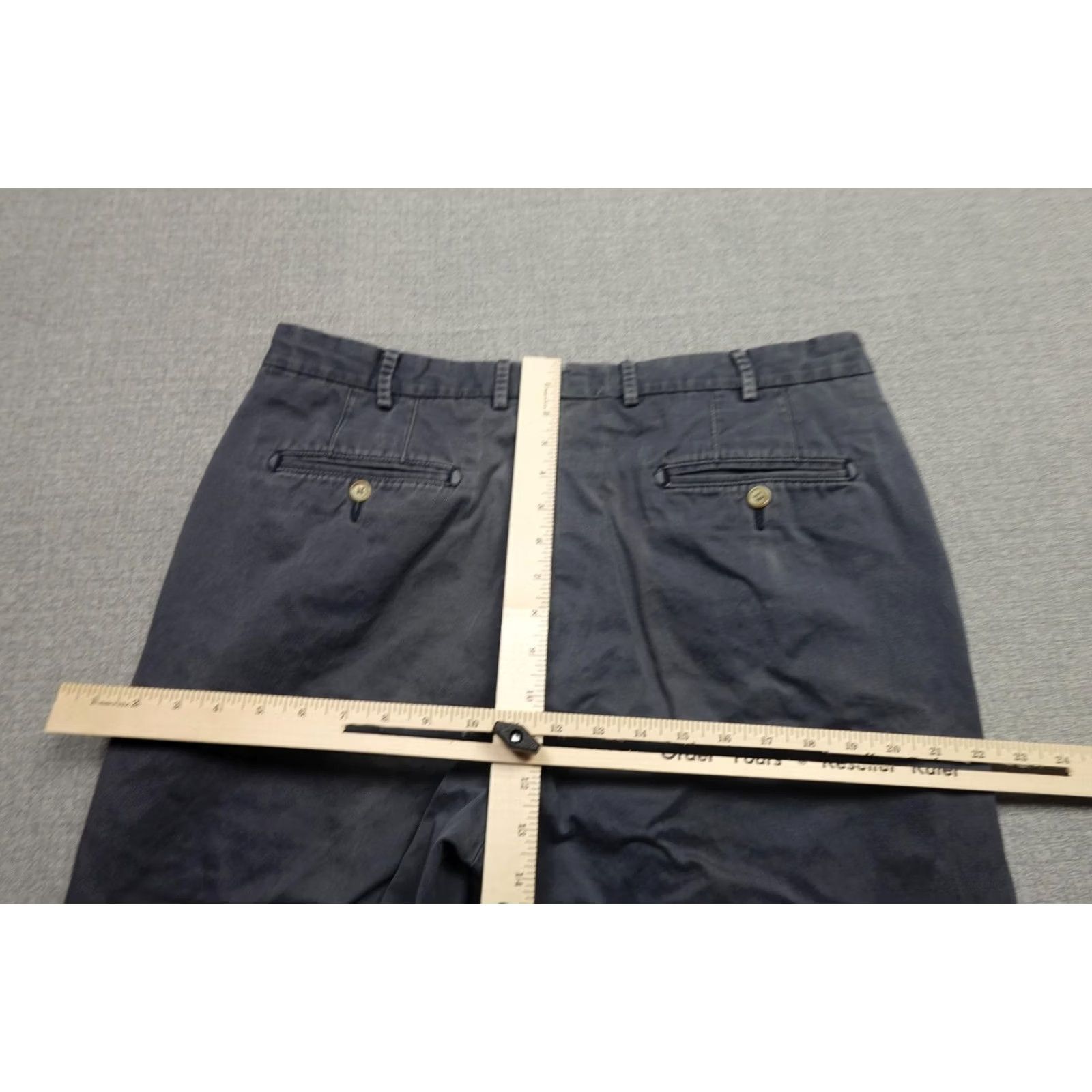 Peter Millar Peter Millar Chino Pants Mens 36x30 Blue Pima Cotton Straight Golf Preppy Size US 36 / EU 52 - 7 Thumbnail