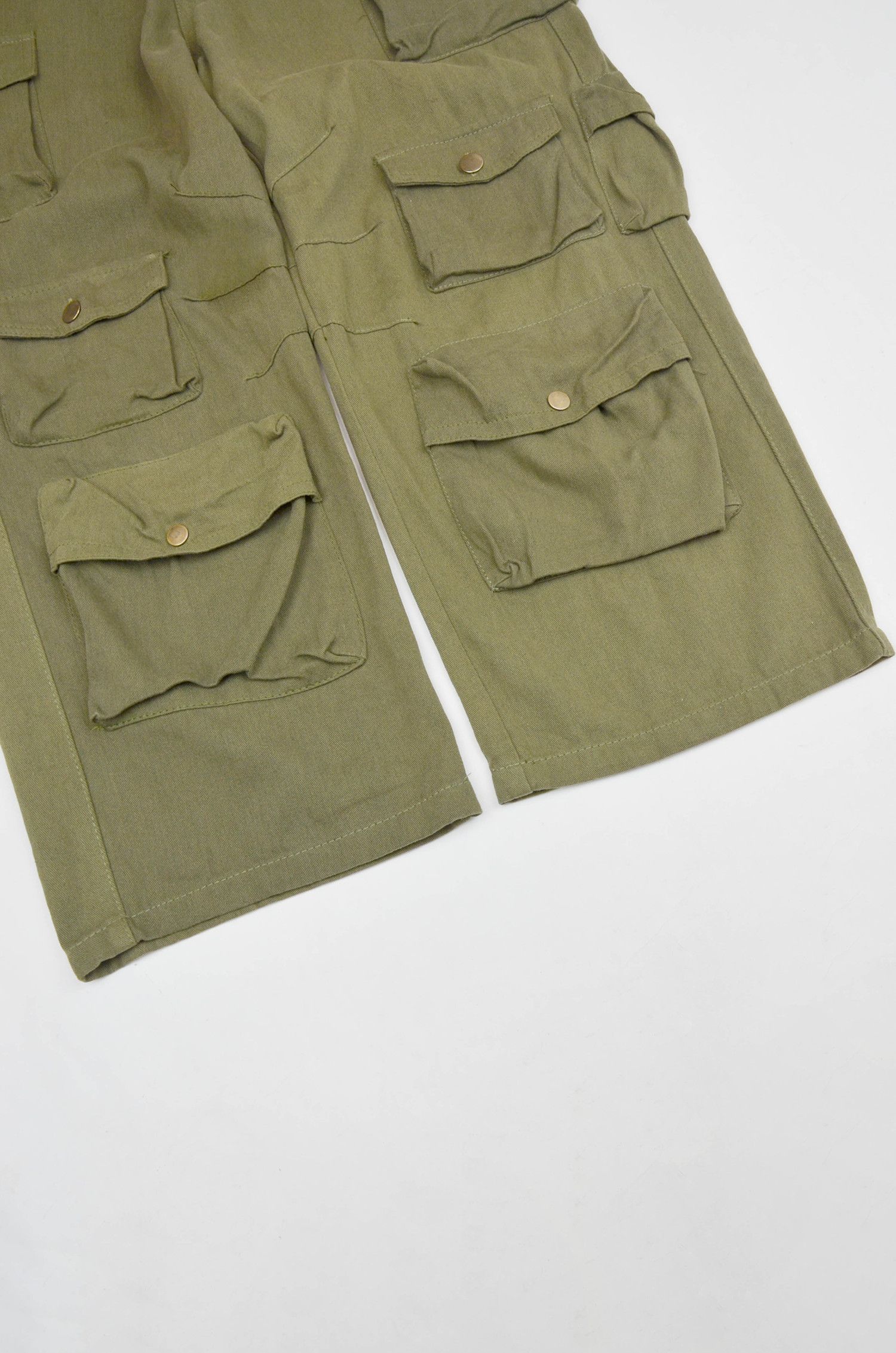 Other Military Wide Leg Cargo Pants Khaki - Size 36 Size US 36 / EU 52 - 6 Thumbnail