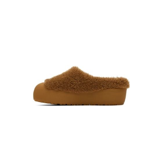 Bally o1y1224 Padded Shearling Slippers in Camel Size US 9 / EU 42 - 1 Thumbnail