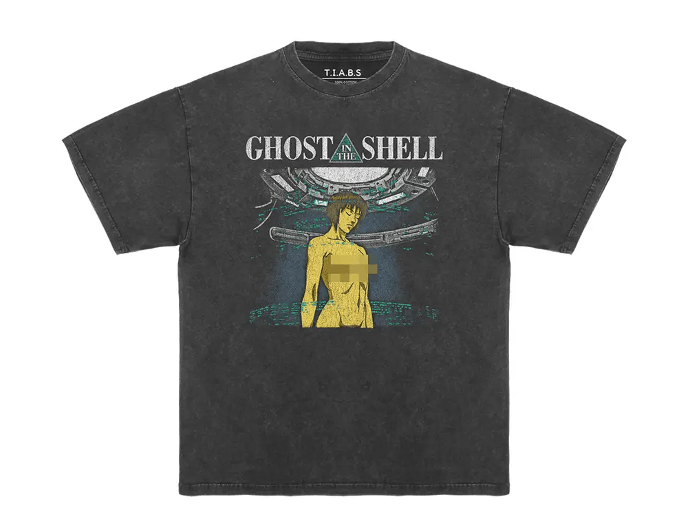 Japanese Brand Vintage Street Fine Printed Loose Short Sleeve T-Shirt Size US M / EU 48-50 / 2 - 7 Thumbnail