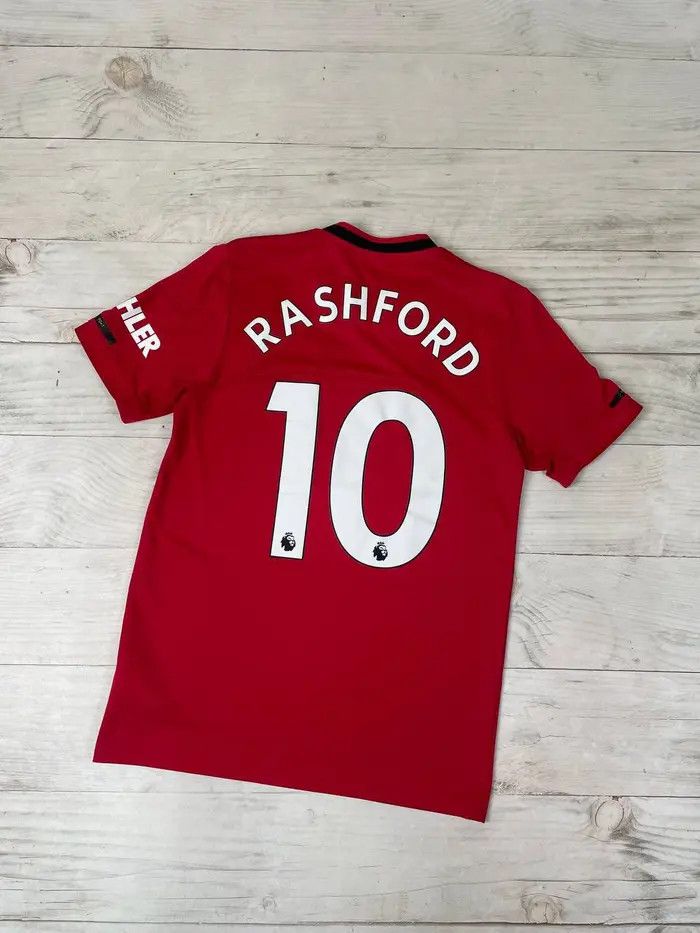 Adidas Manchester United 2019 2020 Rashford #10 Home Shirt Jersey Size US S / EU 44-46 / 1 - 10 Thumbnail