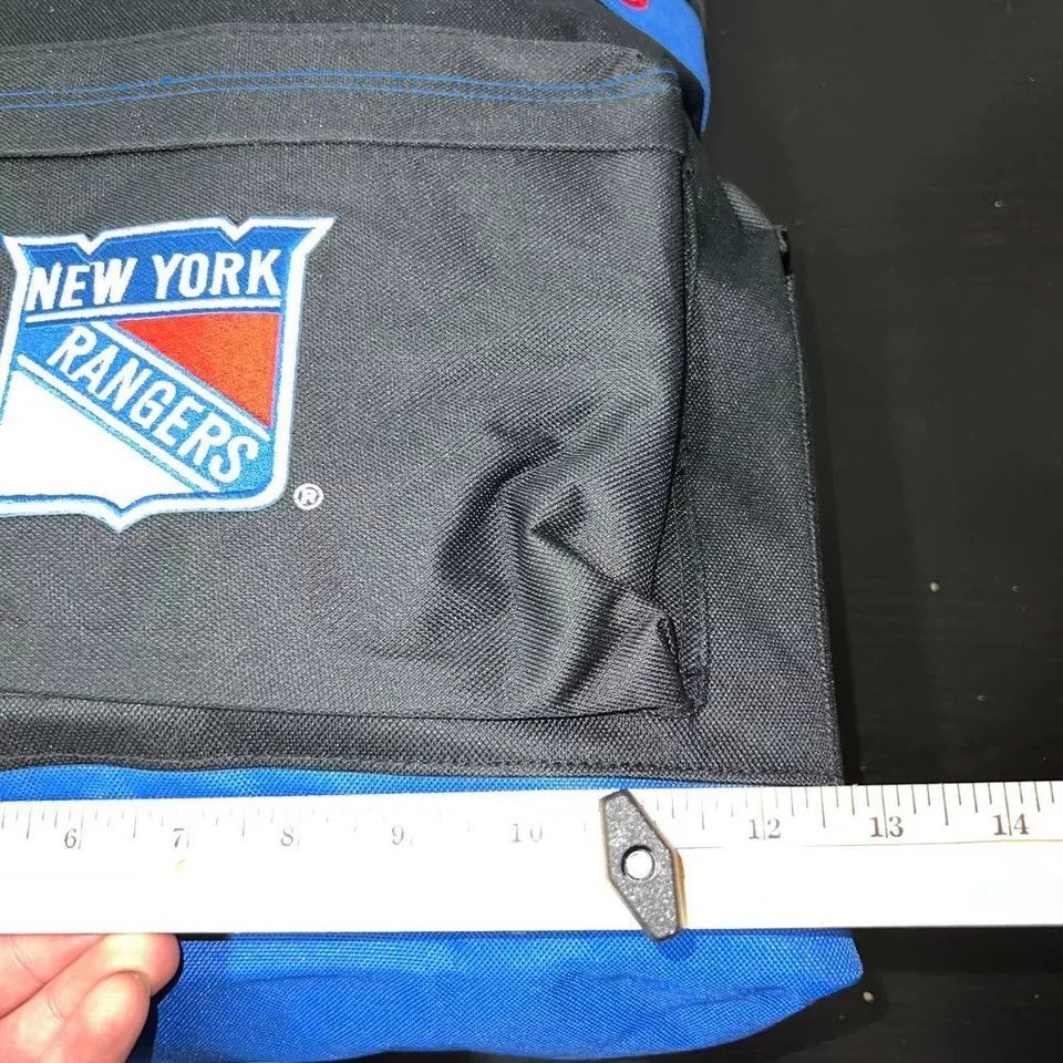 Vintage Vintage New York Rangers Backpack Bag NHL Nasco Embroidered Size ONE SIZE - 7 Thumbnail