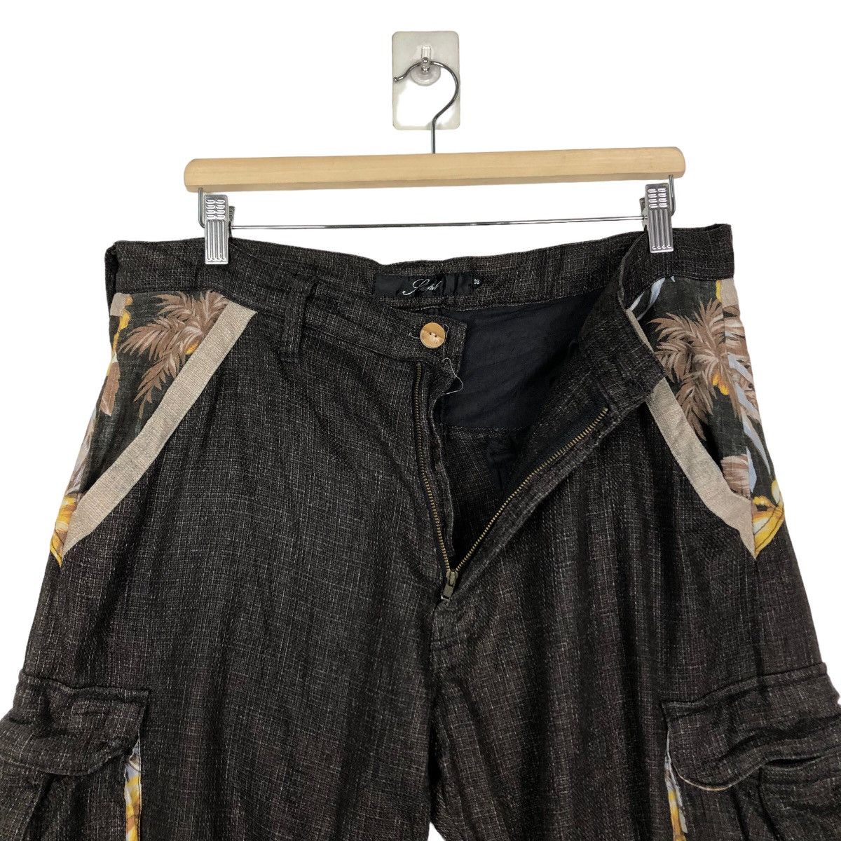 Hysteric Glamour 🔥Vintage Cargo Short Pants Biker Shapel Japan Made Size US 36 / EU 52 - 11 Thumbnail