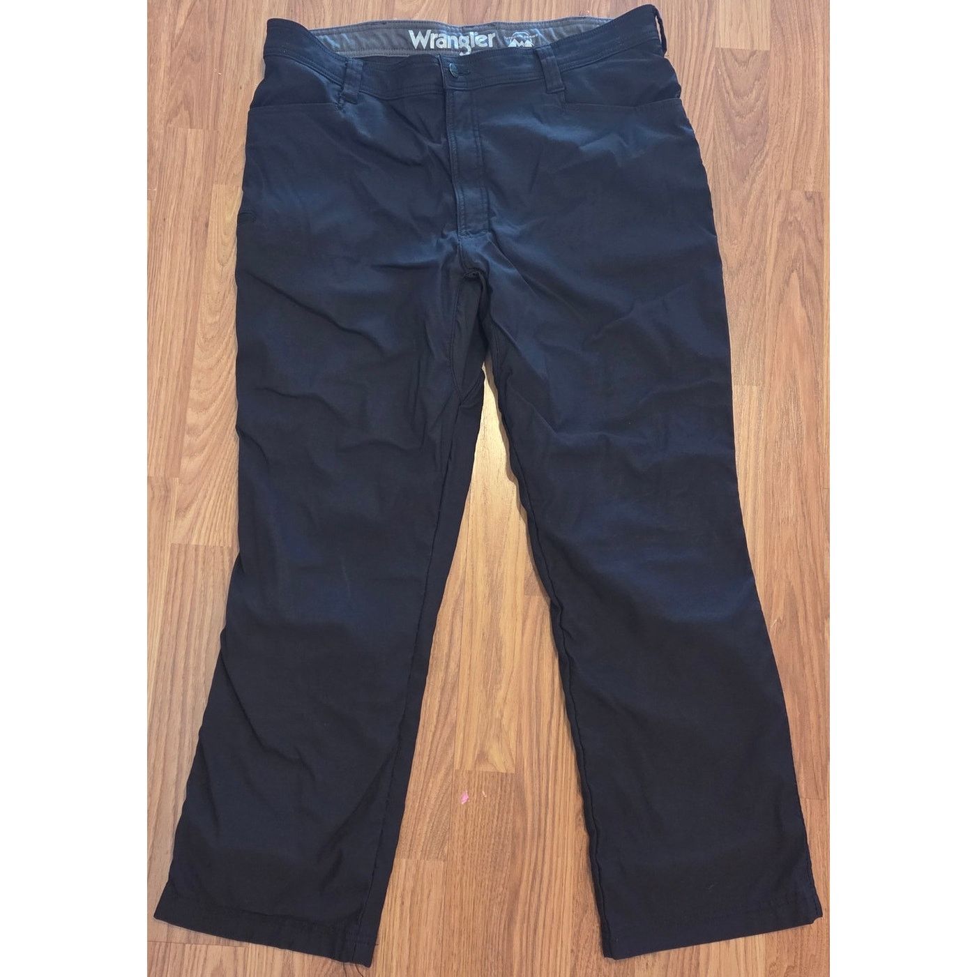 Wrangler Wrangler Black Cargo Pants - Men's 40x30 - Great! Size US 40 / EU 56 - 3 Thumbnail