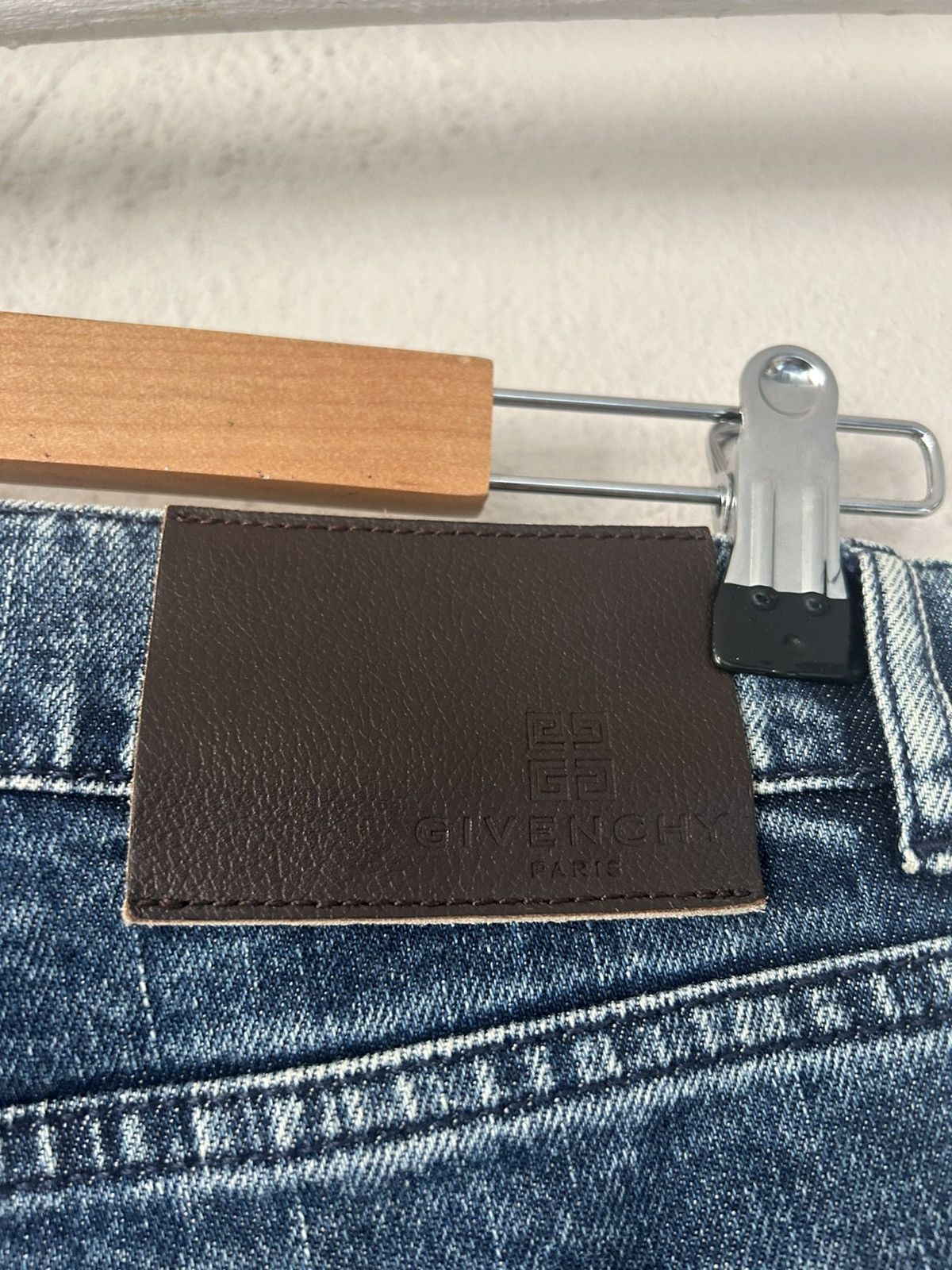 Givenchy Side Logo Stripe Denim Jeans Size US 29 - 10 Thumbnail