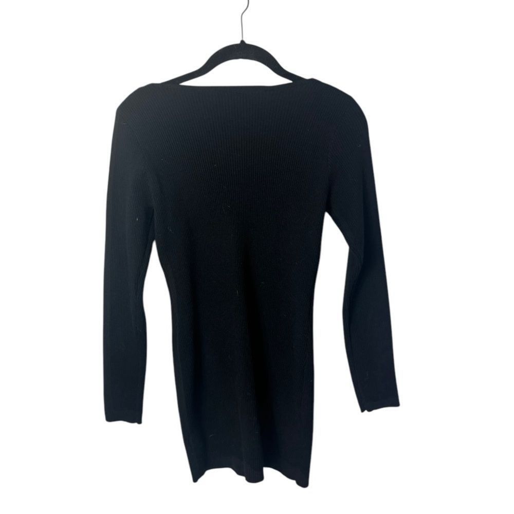 Other BCX SZ S black ribbed sweater dress Size S / US 4 / IT 40 - 3 Thumbnail