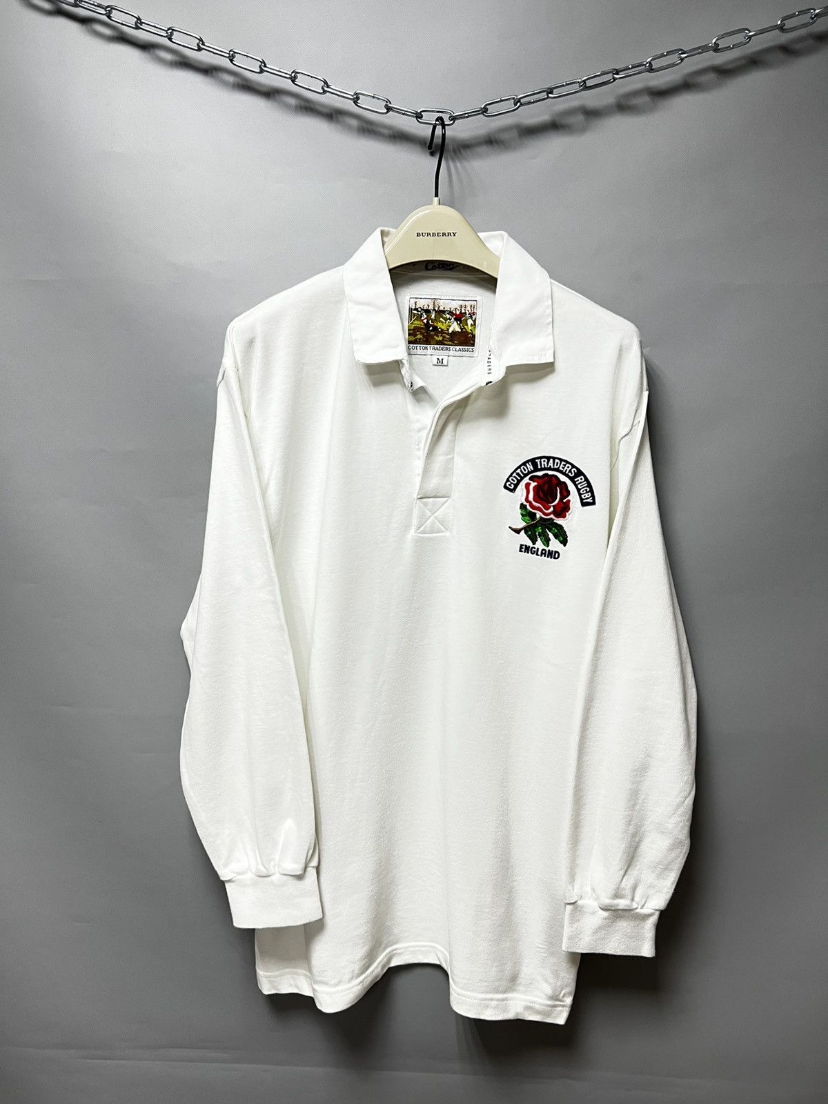Cotton Traders Vintage England Rugby Union Cotton Traders home long sleeve Size US M / EU 48-50 / 2 - 1 Thumbnail