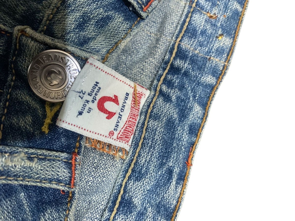 True Religion Vintage True Religion Joey Big T y2k Patchwork Bootcut Jeans Size 29" - 5 Thumbnail