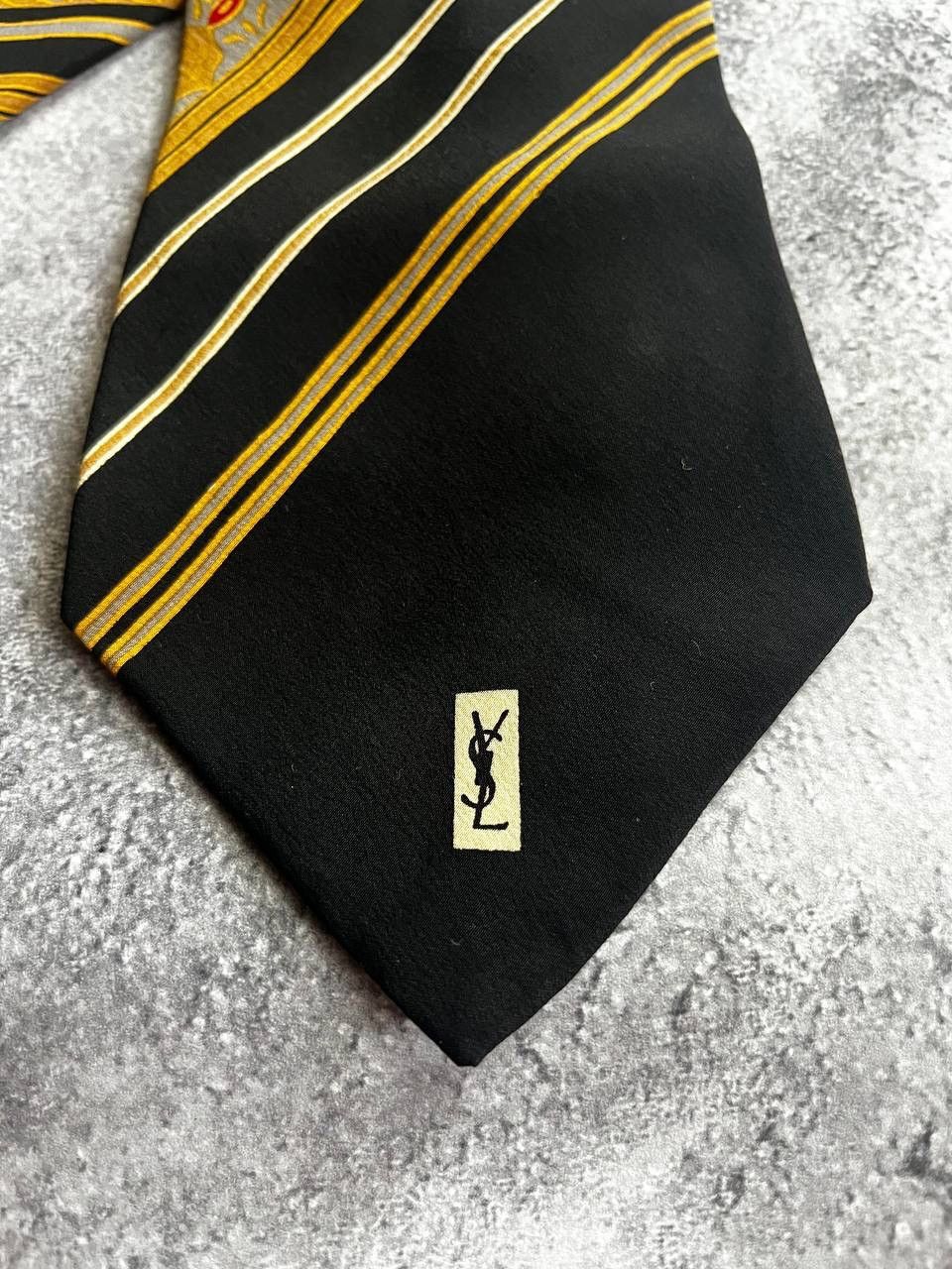Yves Saint Laurent Yves Saint Laurent Tie Vintage Size ONE SIZE - 8 Thumbnail