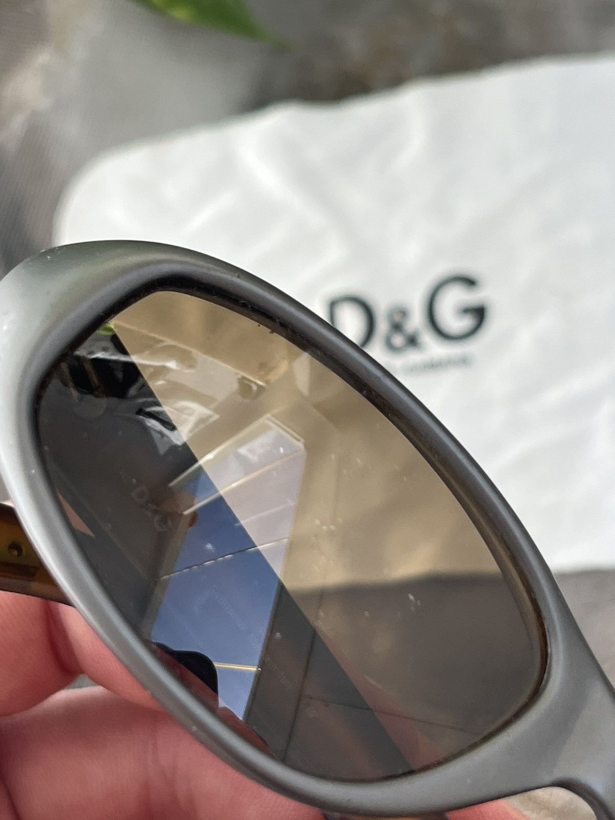 Dolce & Gabbana × Vintage Dolce & Gabbana Vintage Sunglasses With Case Size ONE SIZE - 4 Thumbnail
