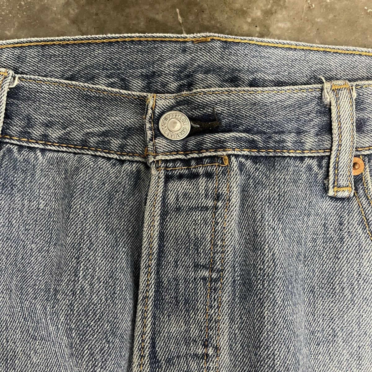 Sp5der Sp5der VINTAGE WEB DENIM Size US 34 / EU 50 - 10 Thumbnail