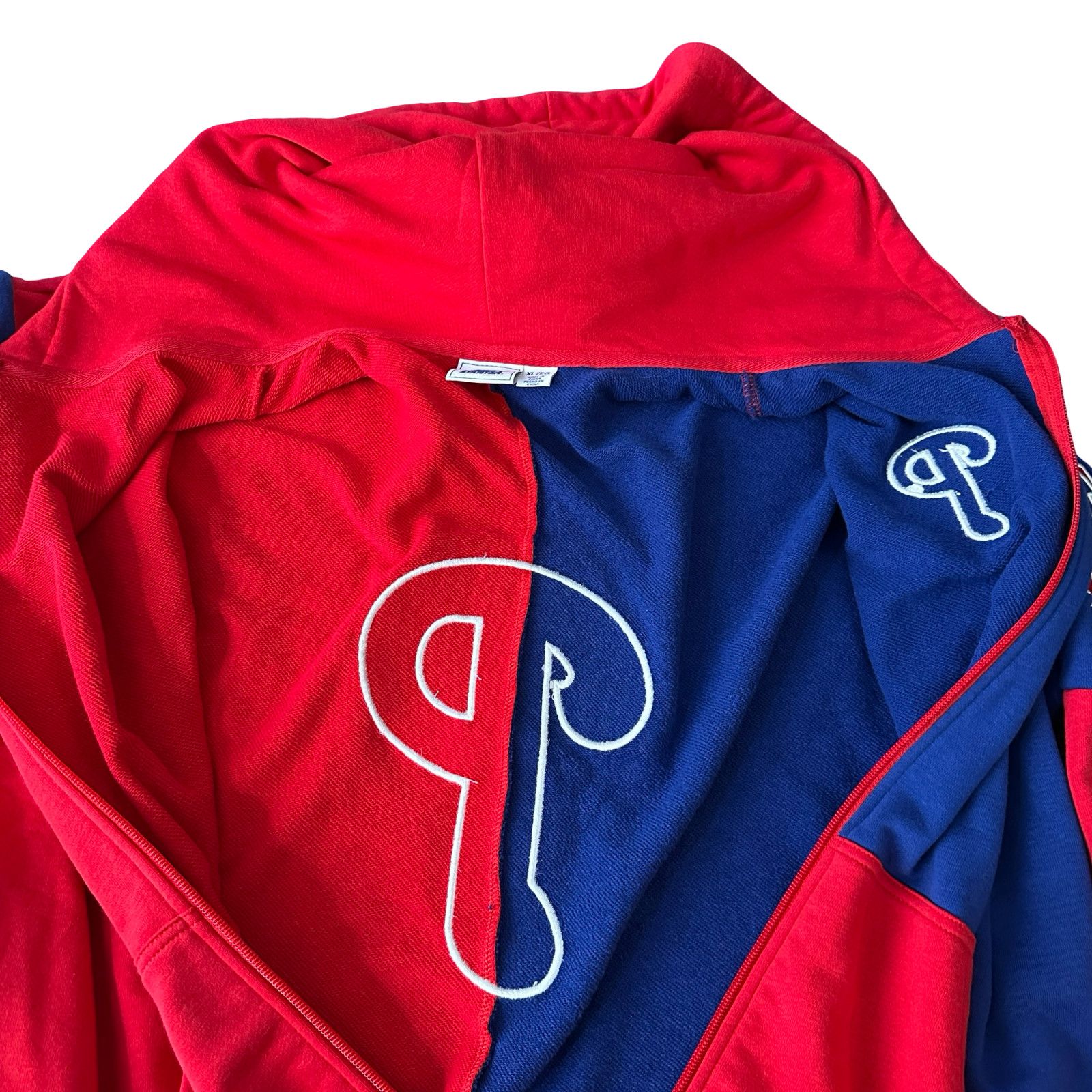Starter Starter MLB Philadelphia Phillies Sweatshirt Men XL Red Blue Size US XL / EU 56 / 4 - 6 Thumbnail