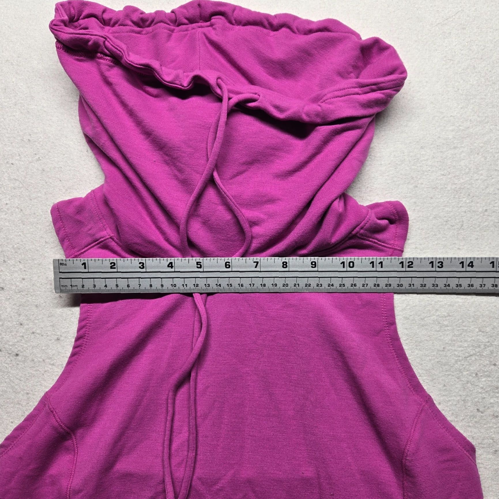 Vintage CALIA Purple Sleeveless Turtleneck Sweater Vest - Solid Knit - M - Women - Fall Winter Spring - Casual Wear - Dressy? Size M / US 6-8 / IT 42-44 - 5 Thumbnail