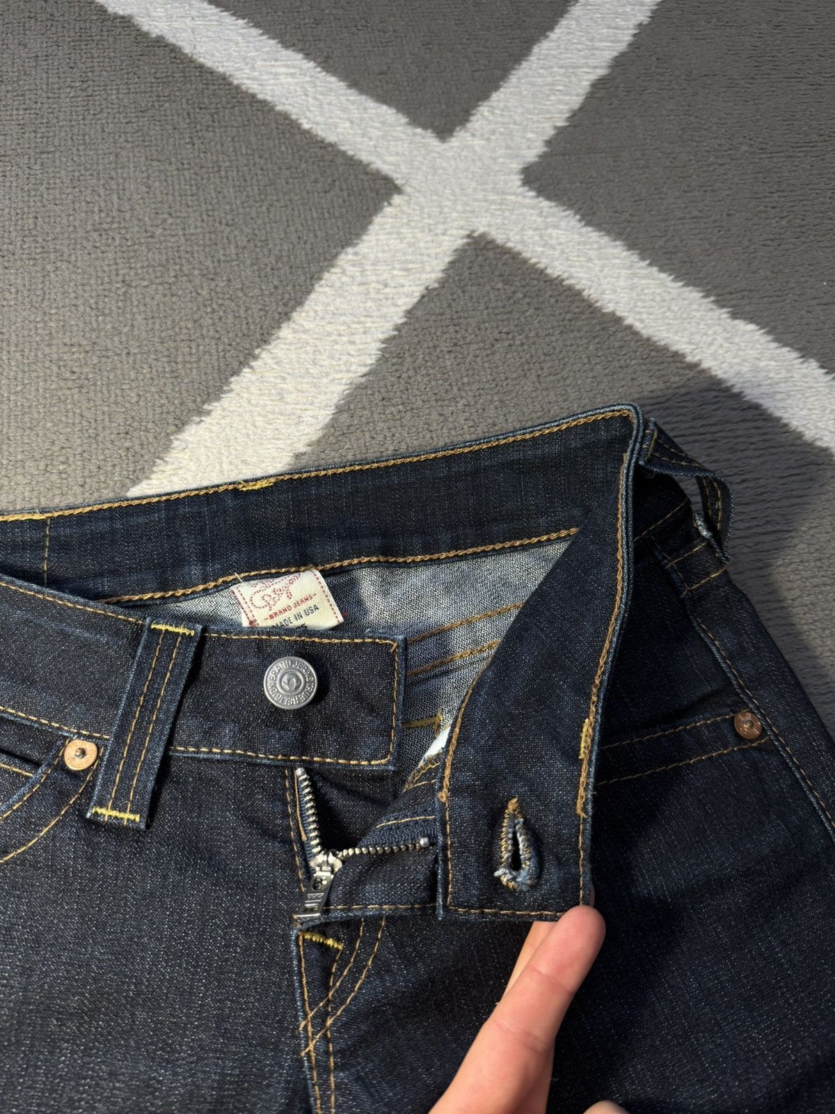True Religion True Religion Gina Boot women’s Low-Rise Flared Jeans Size 25" / US 0 / IT 36 - 15 Thumbnail