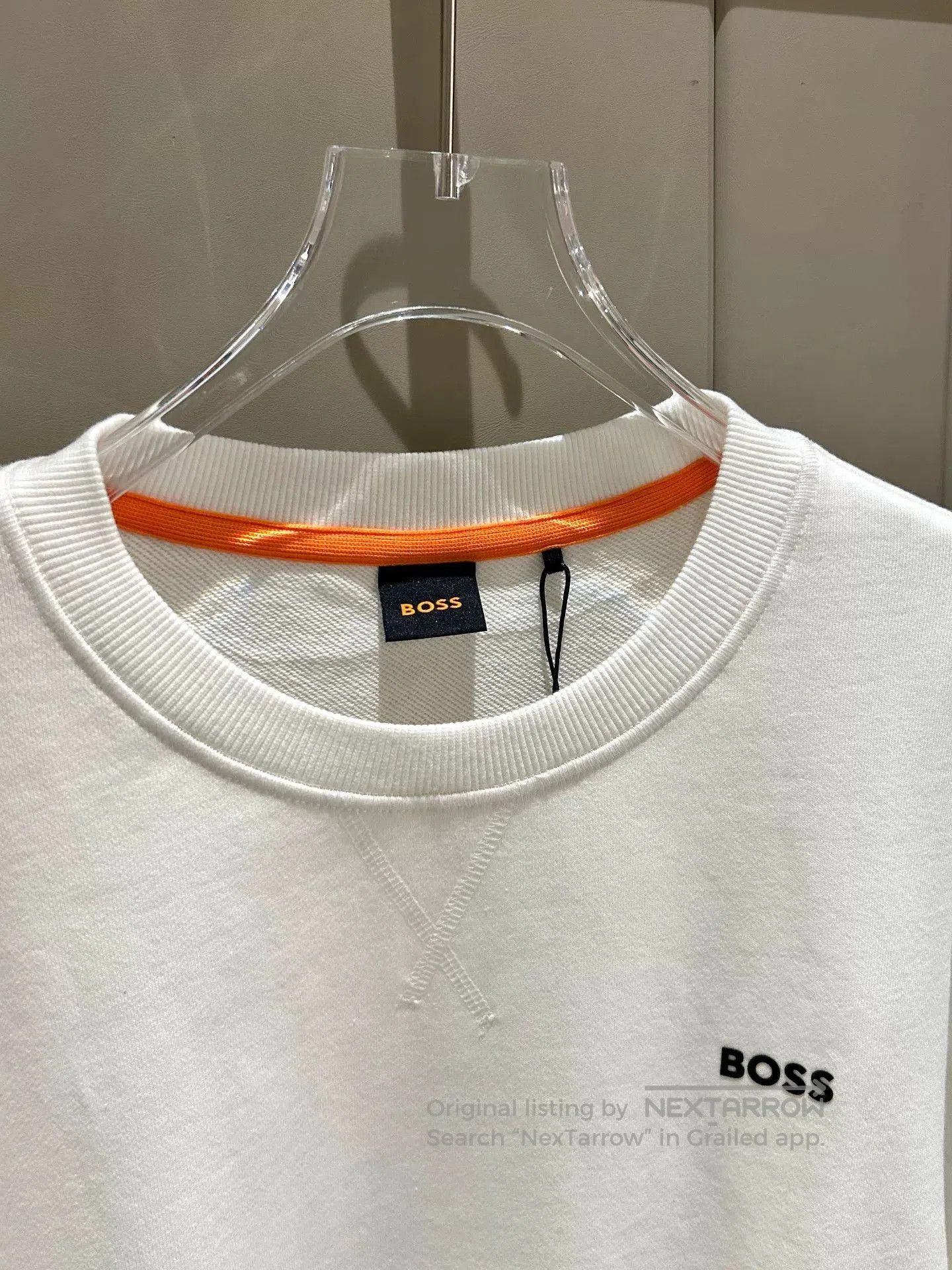 Hugo Boss BOSS Men's Sweatshirt. Size US L / EU 52-54 / 3 - 3 Thumbnail