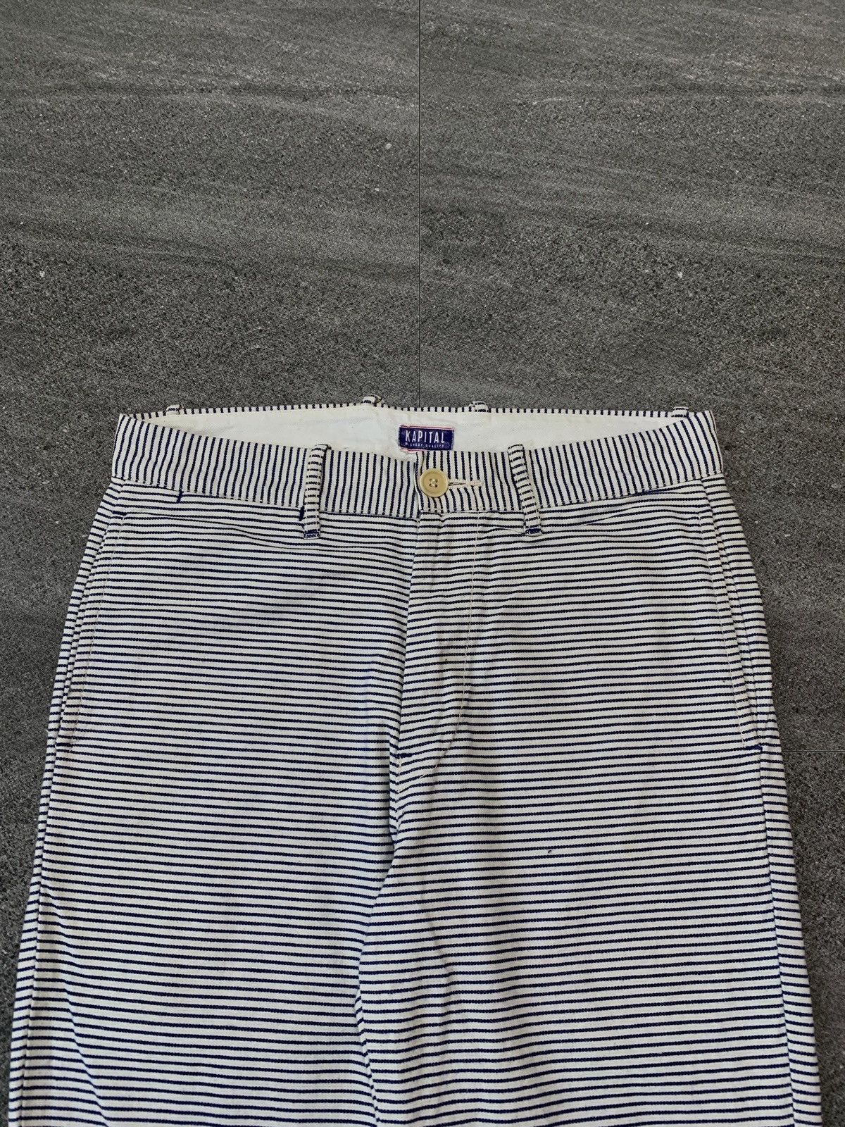 Kapital FREE TAX! 2000s Striped Flared Pants- 29 Size US 29 - 3 Thumbnail