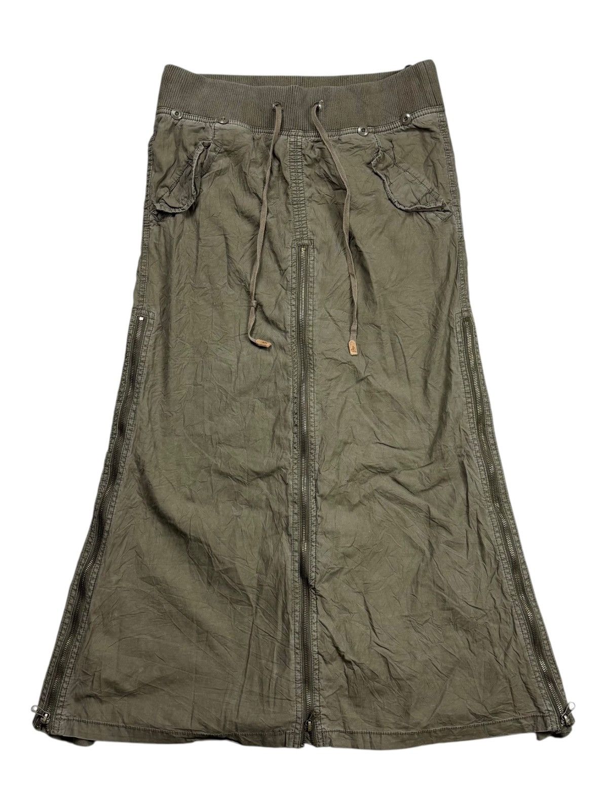 GOA Archive GOA - Multizips Maxi Skirt Size 28" / US 6 / IT 42 - 3 Thumbnail