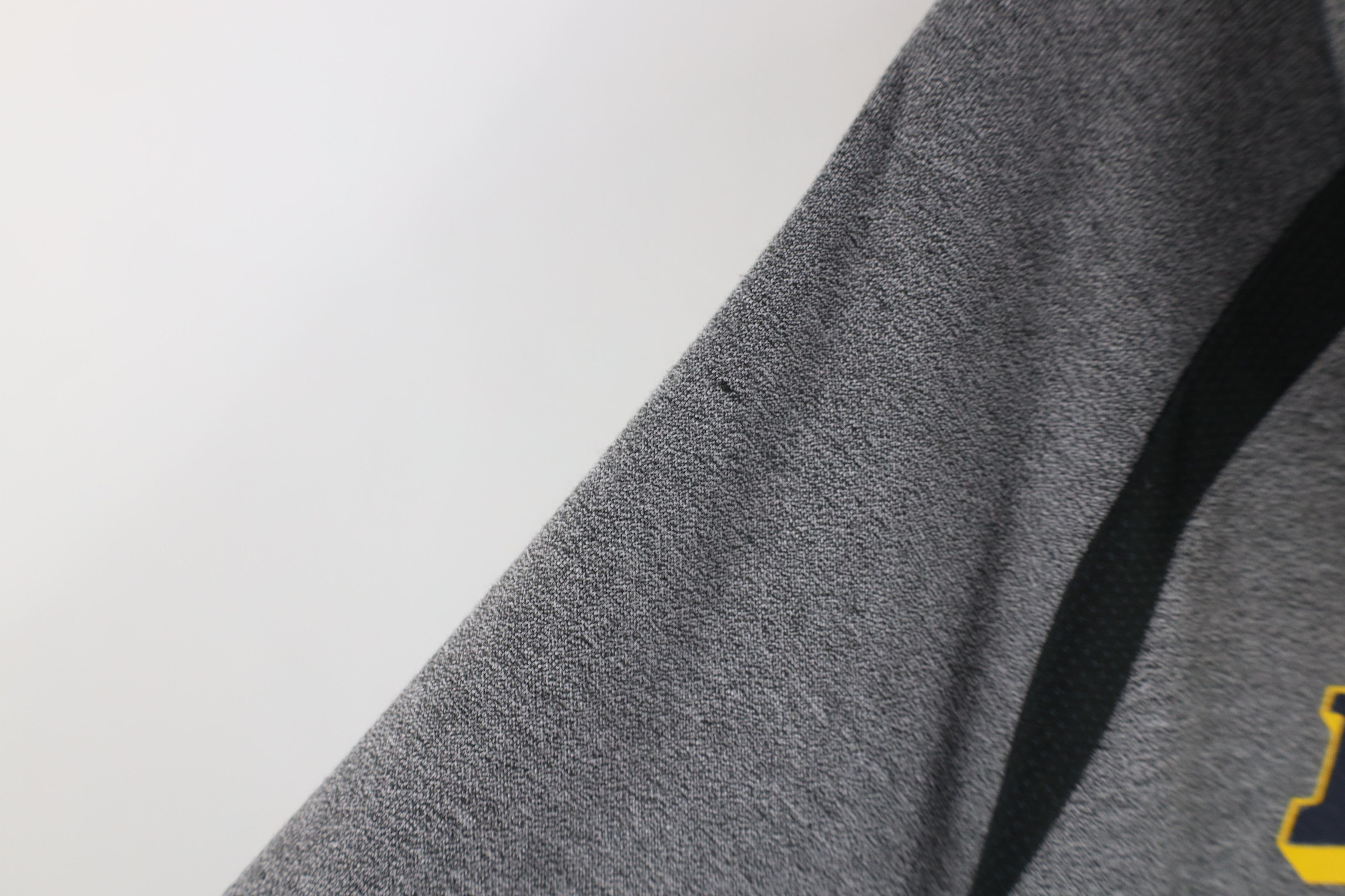Nike × Vintage Nike Mini Swoosh University of Michigan Funnel Neck Hoodie Size M / US 6-8 / IT 42-44 - 7 Thumbnail