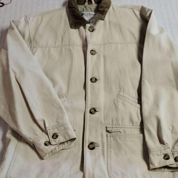 Columbia Columbia Original Field Cream Barn Sz. M Full Button Insulat Size US M / EU 48-50 / 2 - 7 Thumbnail
