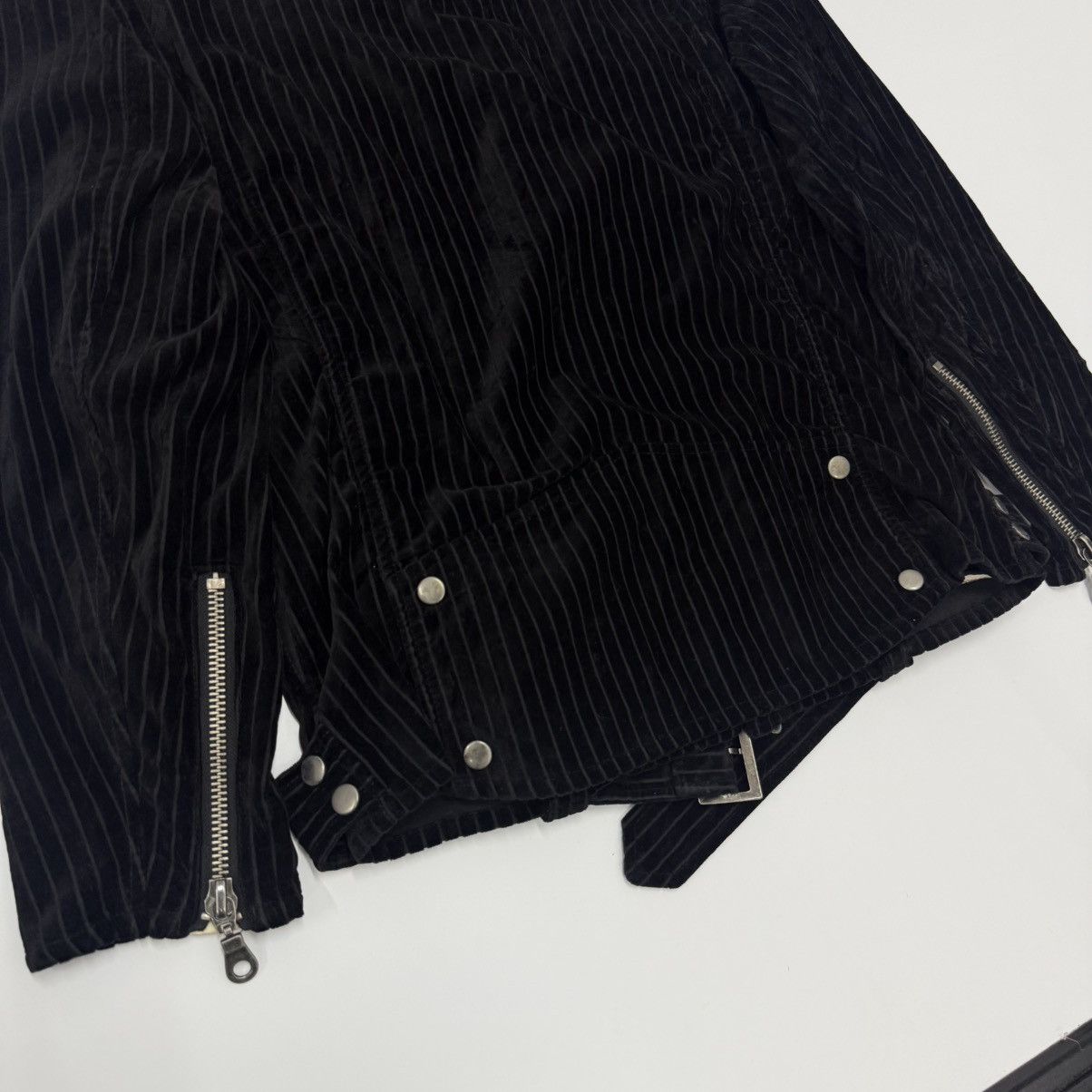 Japanese Brand 🔥 Power To The People Velvet Double Collar Japan UrbanJacket Size US S / EU 44-46 / 1 - 13 Thumbnail