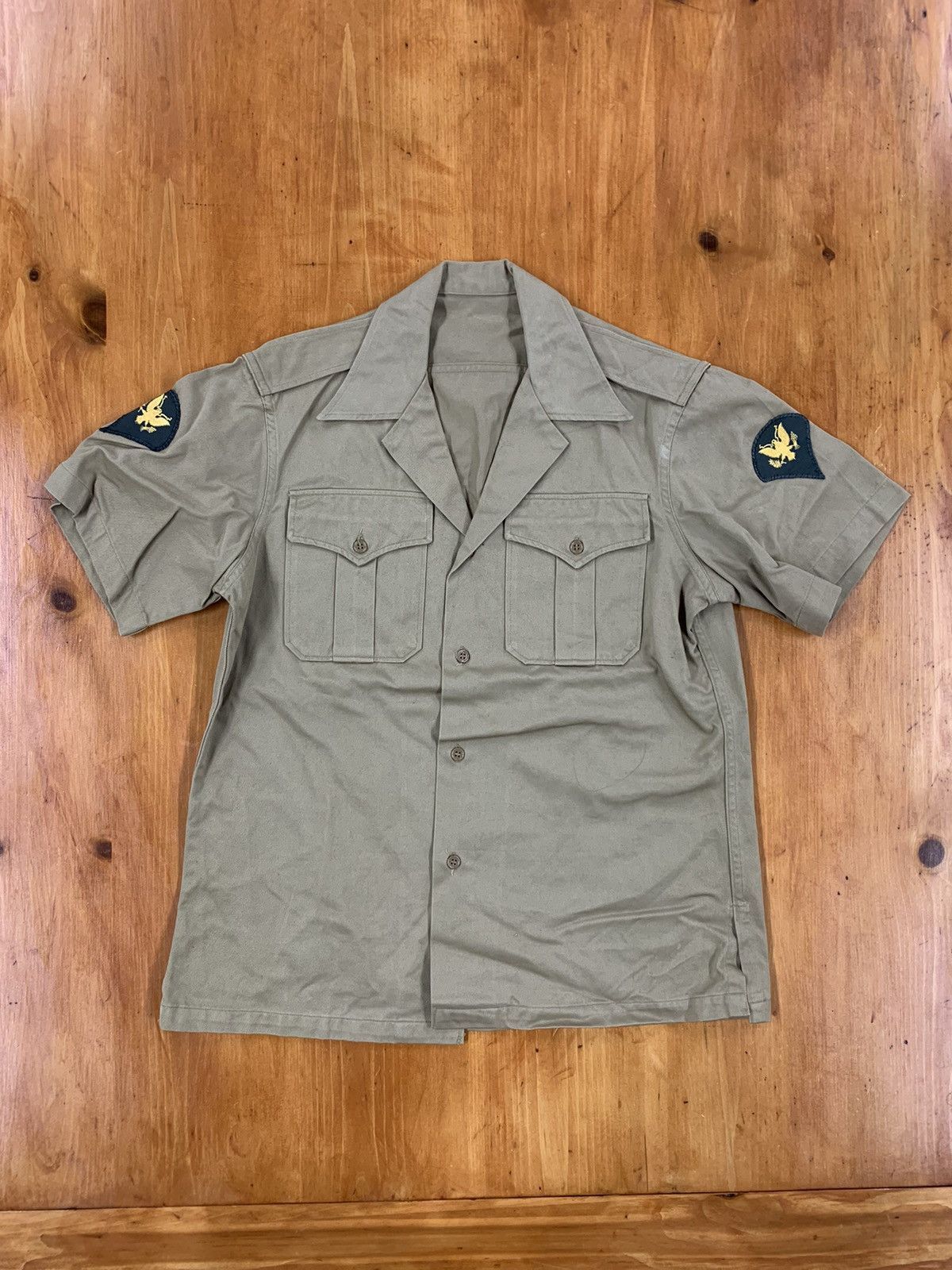 Vintage Vintage Military Button Up Size US M / EU 48-50 / 2 - 1 Thumbnail