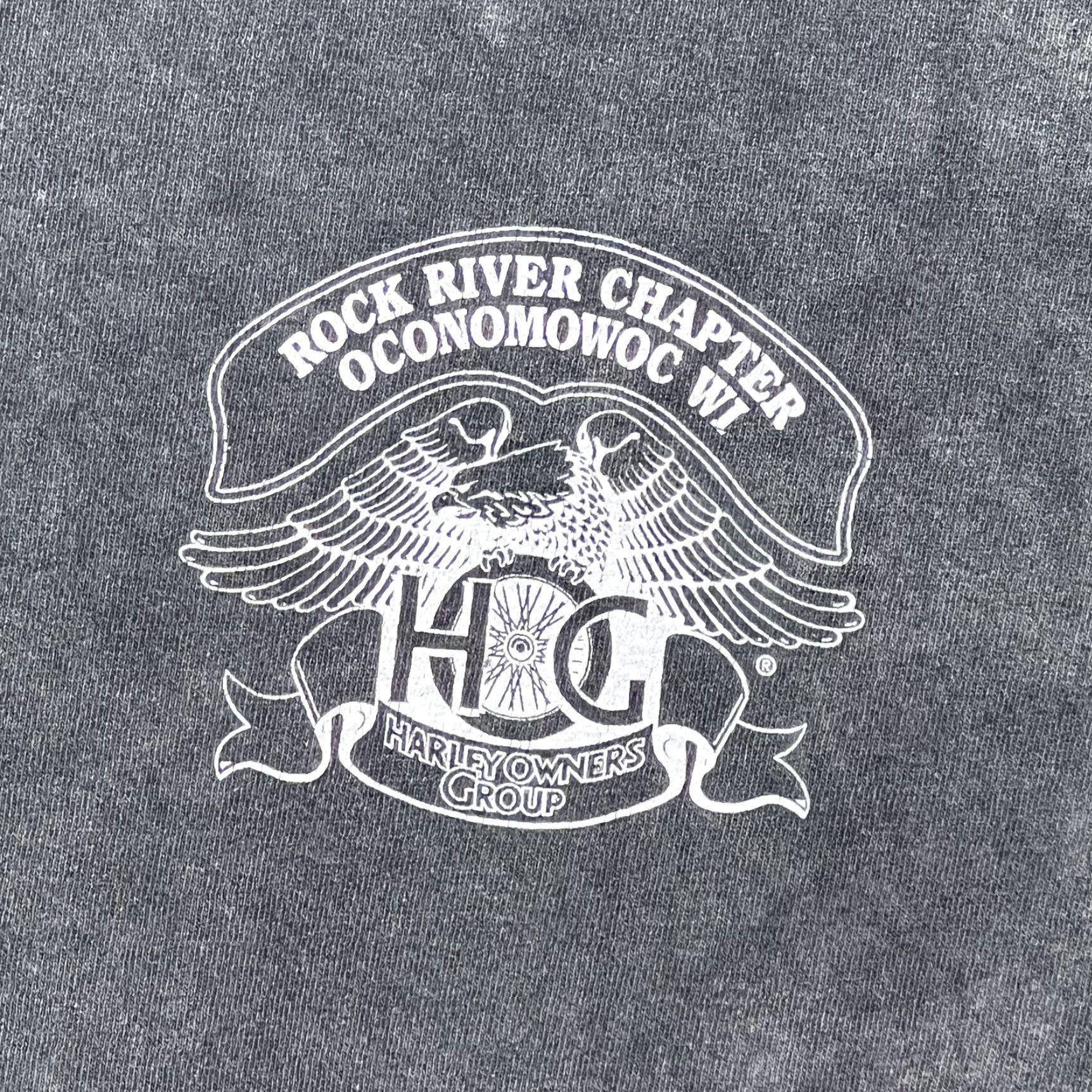 Harley Davidson Harley Davidson Mens Gray Shirt XL Rock River Chapter Oconomowoc Wisc Size US XL / EU 56 / 4 - 2 Thumbnail