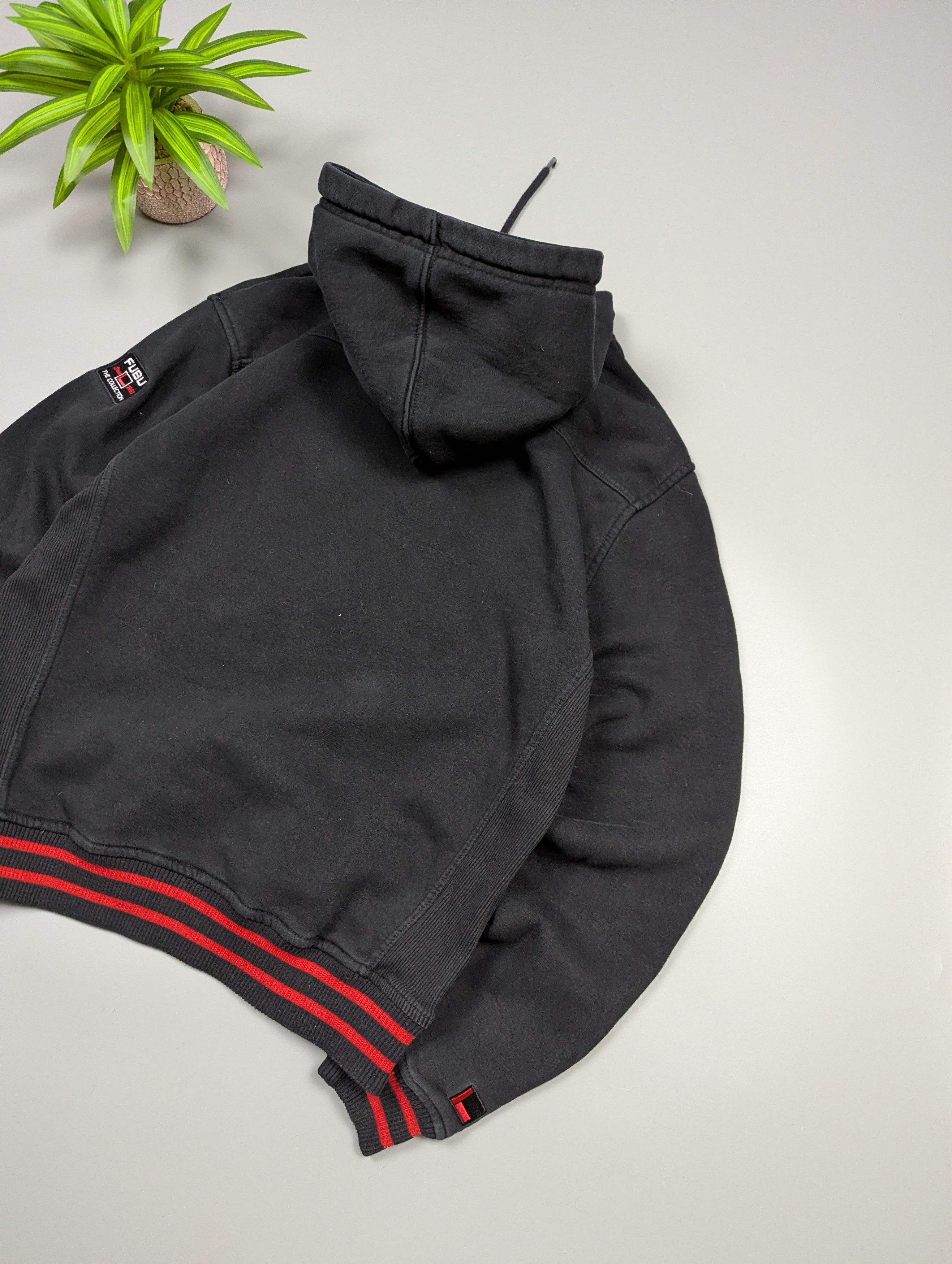 Fubu Vintage FUBU "05" Y2K Era Hoodie – Black & Red Big Logo Size US M / EU 48-50 / 2 - 17 Thumbnail