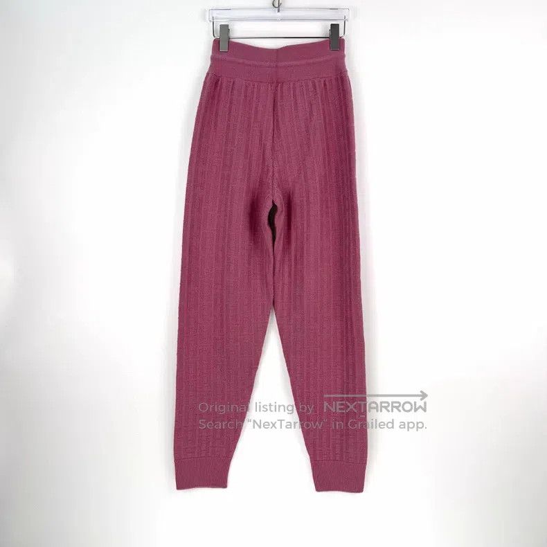 Hermes Hermes Pink Purple Full H Wool Trousers Size 26" / US 2 / IT 38 - 4 Thumbnail