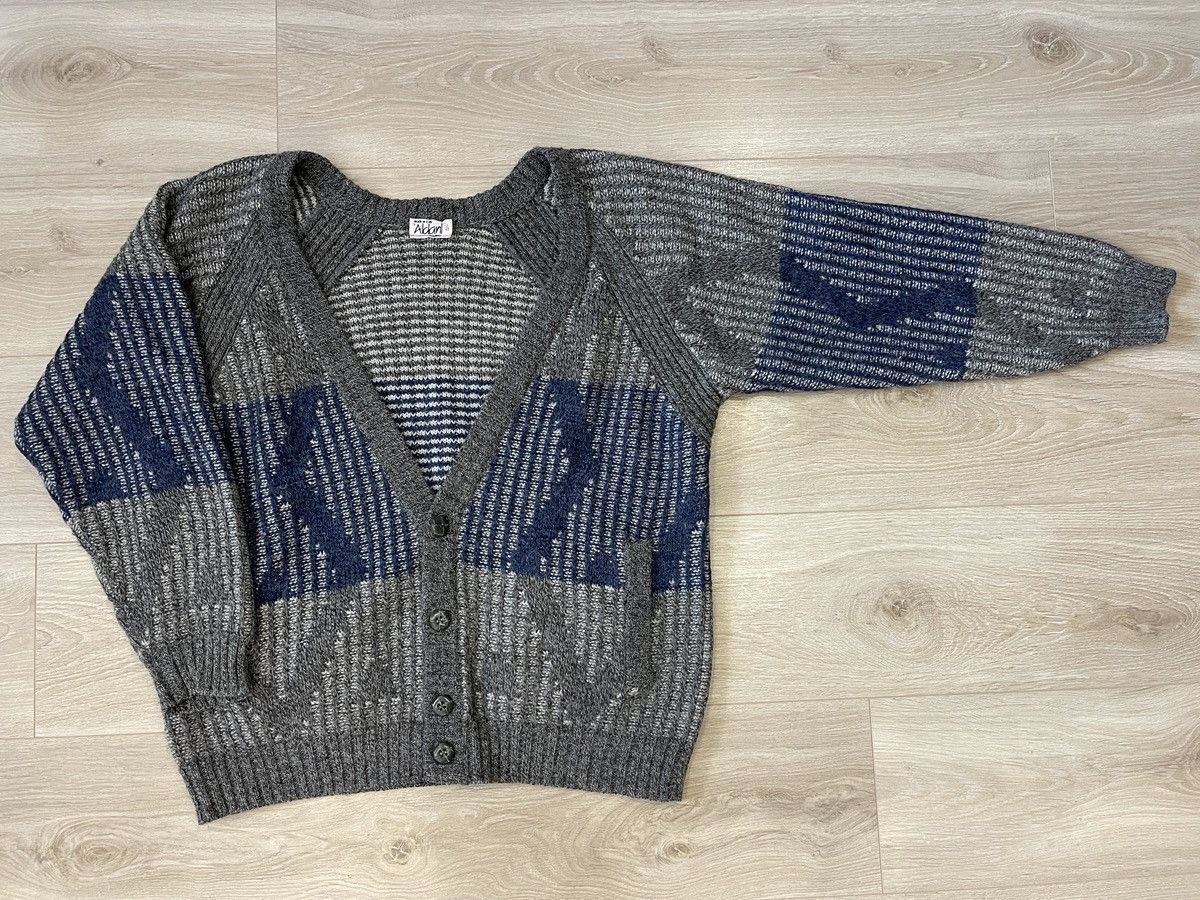 Vintage Vintage Aldani Milano Chunky Knit Cardigan Made In Italy S-M Size US S / EU 44-46 / 1 - 7 Thumbnail