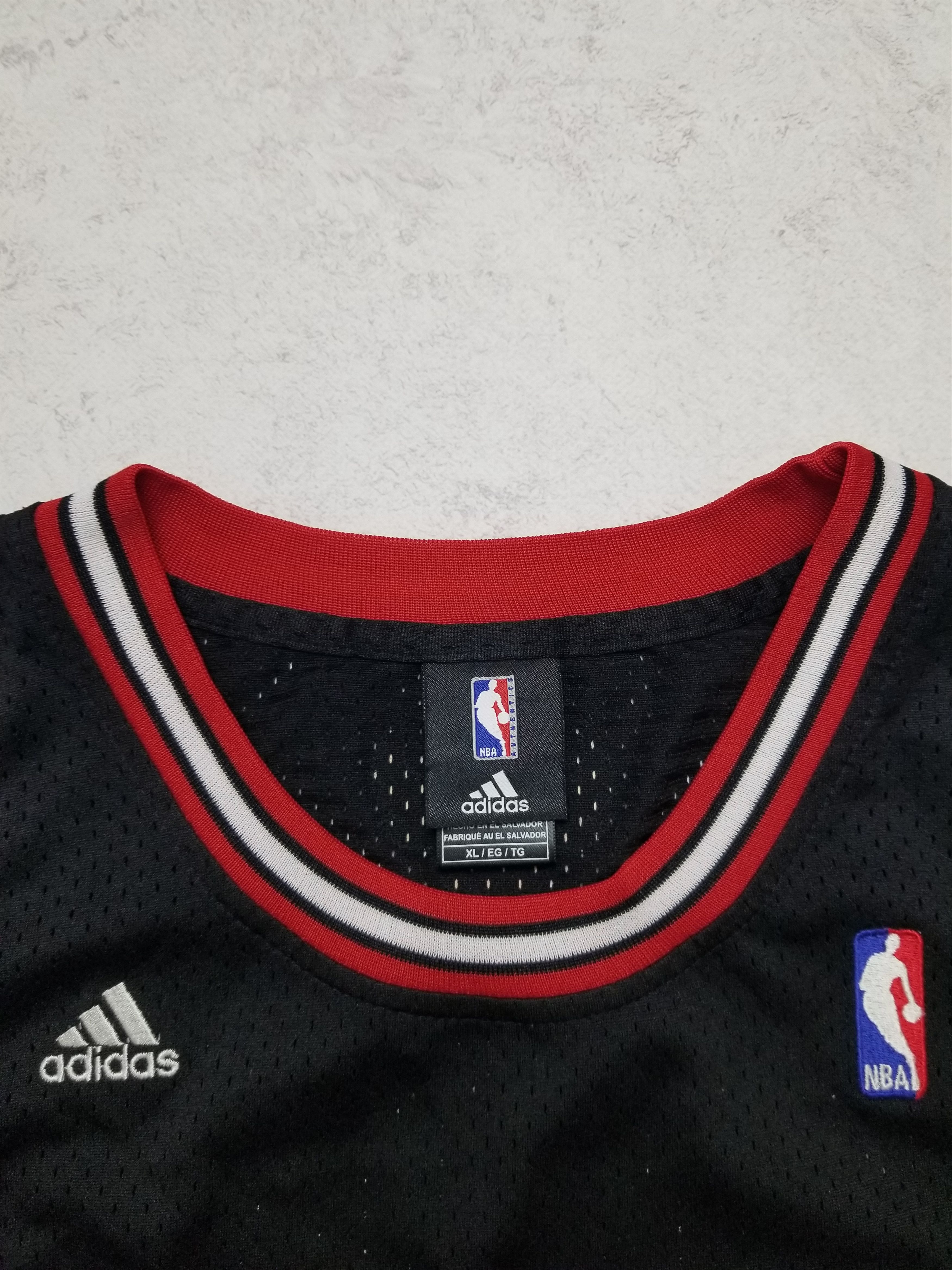 Adidas Adidas Chicago Bulls Ben Gordon #7 NBA Balck Jersey Size US XL / EU 56 / 4 - 9 Thumbnail