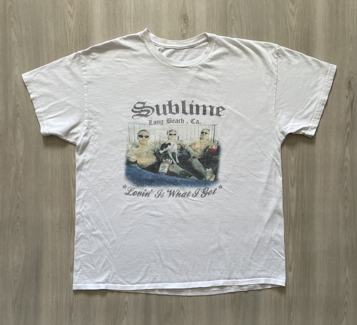 Vintage Vintage Sublime Bradley Nowell Bandtee Sz L Size US L / EU 52-54 / 3 - 1 Thumbnail