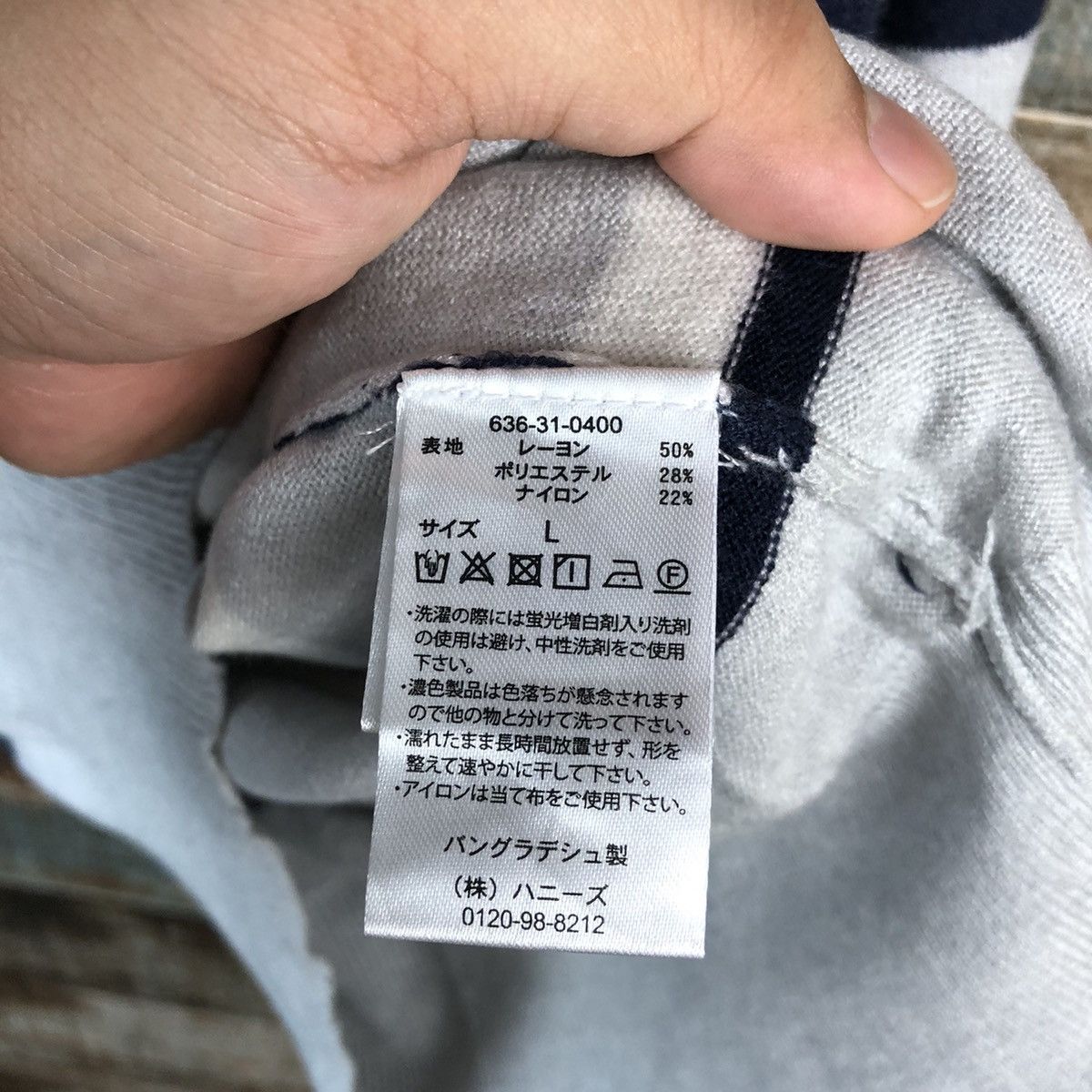 Homespun Knitwear × Japanese Brand × Solid and Striped Cinema Club Grey stripe Knitwear #A1543 Size L / US 10 / IT 46 - 11 Thumbnail