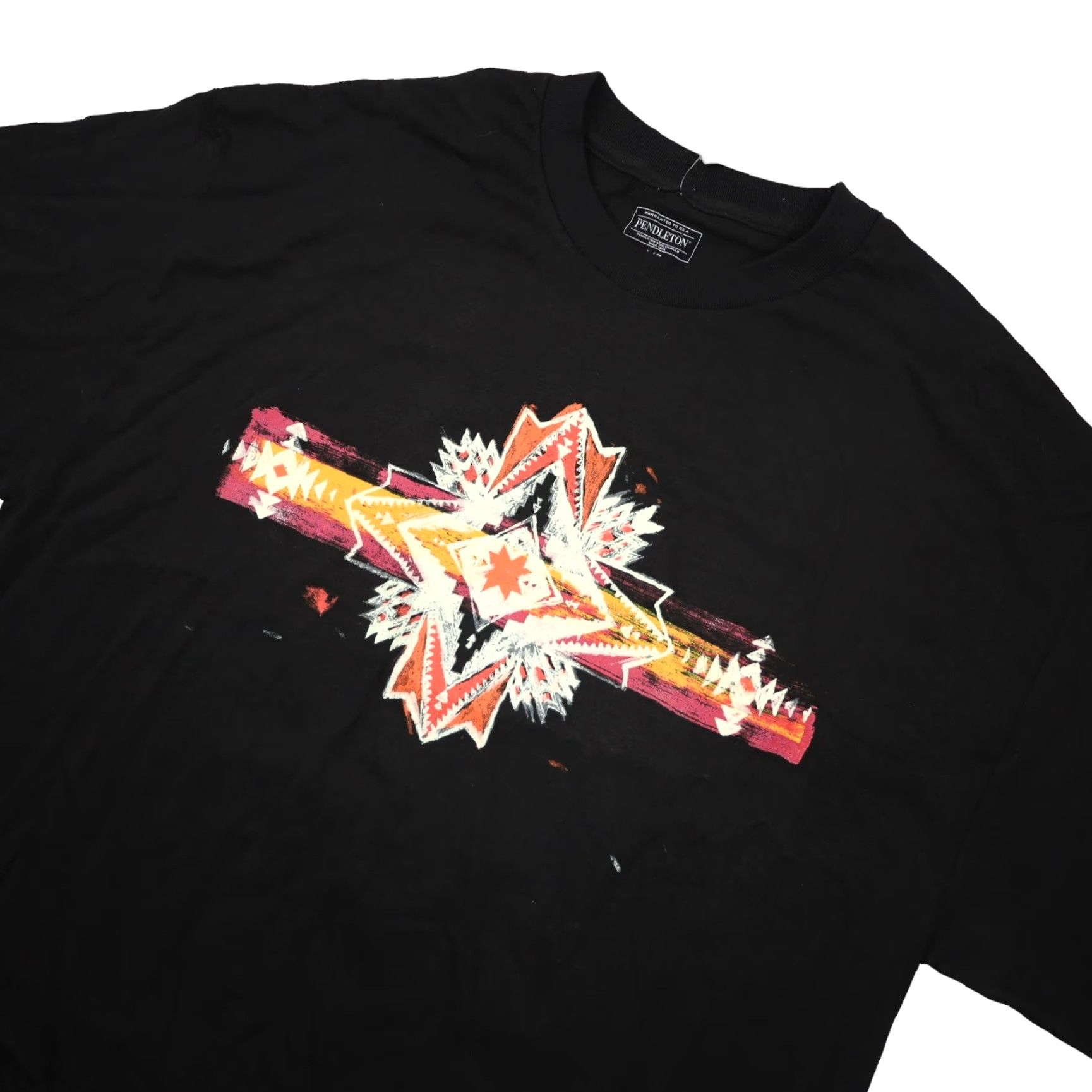 Pendleton NWT Pendleton Morning Star Aztec Graphic T Shirt Men L Black Size US L / EU 52-54 / 3 - 2 Thumbnail