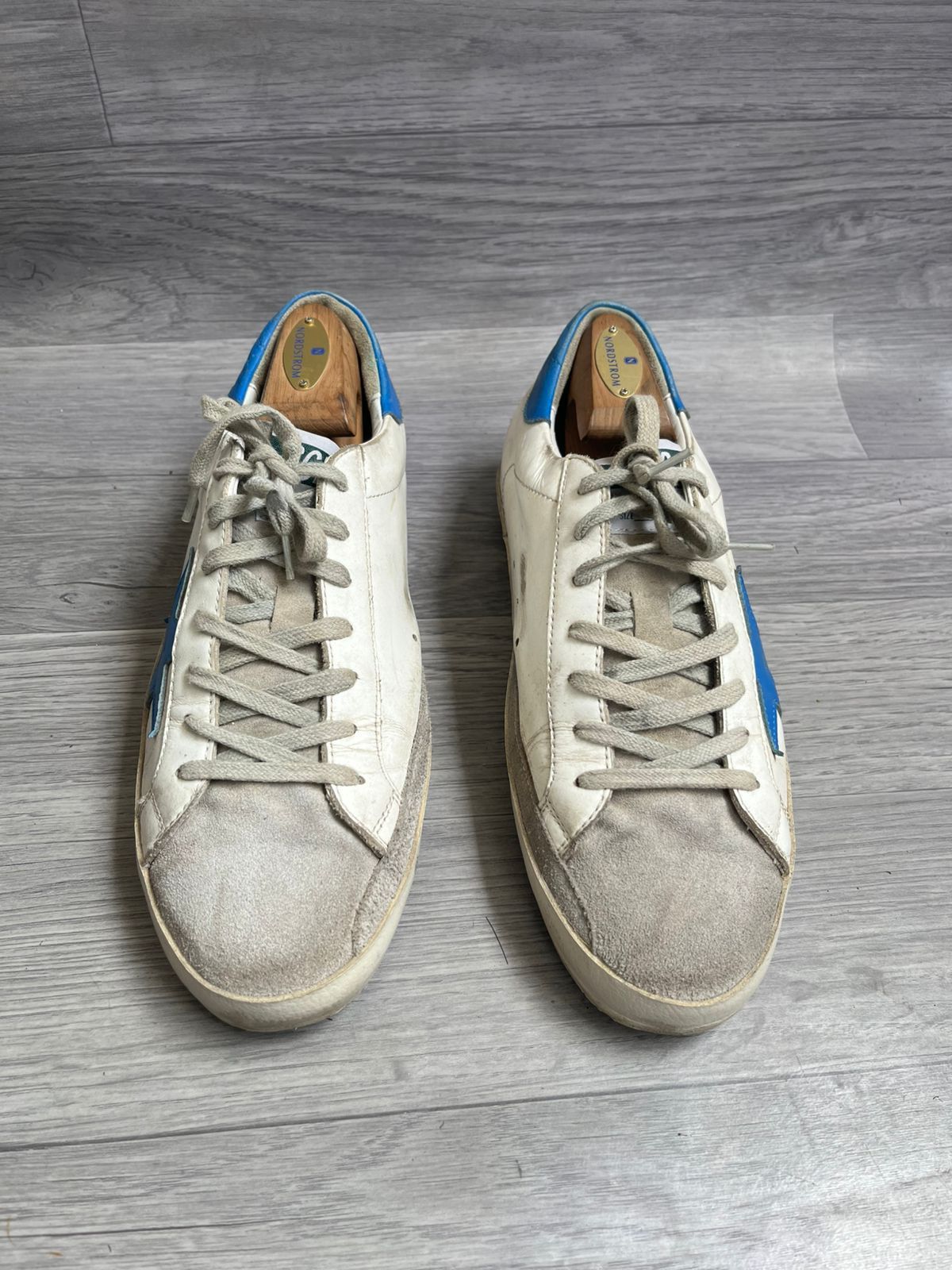 Golden Goose Golden Goose Superstar Distressed Low Top Sneakers Sz 41 Size US 8 / EU 41 - 2 Thumbnail