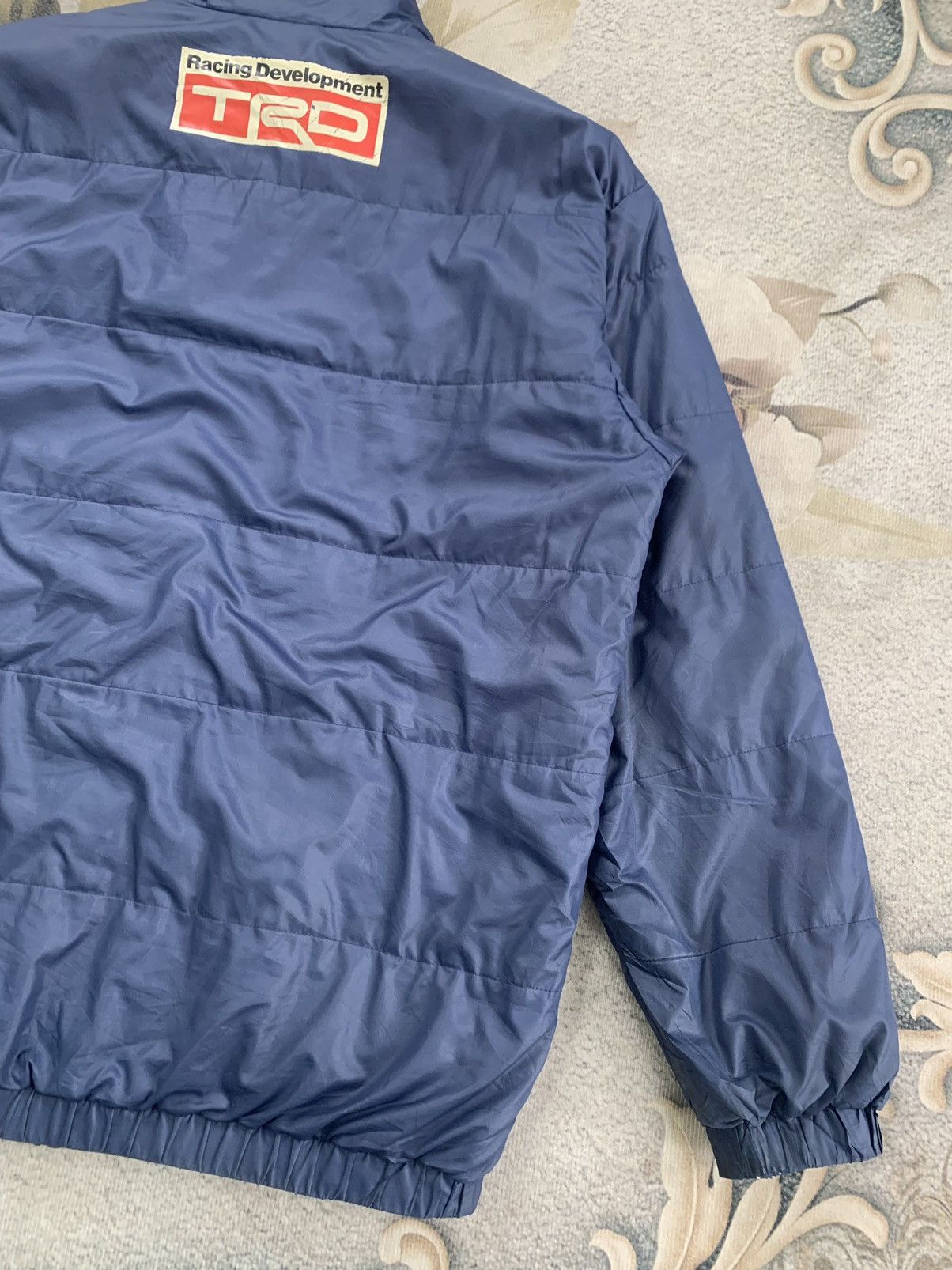 Japanese Brand Vtg TRD Thin Puffer Style Jacket Size US L / EU 52-54 / 3 - 10 Thumbnail