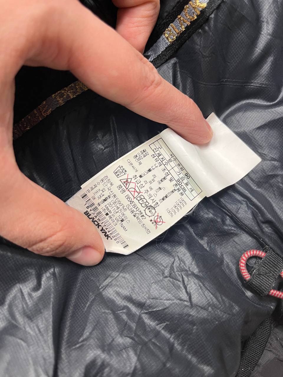 BLACKYAK 00’s BLACK YAK PUFFER DOWN JACKET Y2K ARCHIVE Size US M / EU 48-50 / 2 - 14 Thumbnail