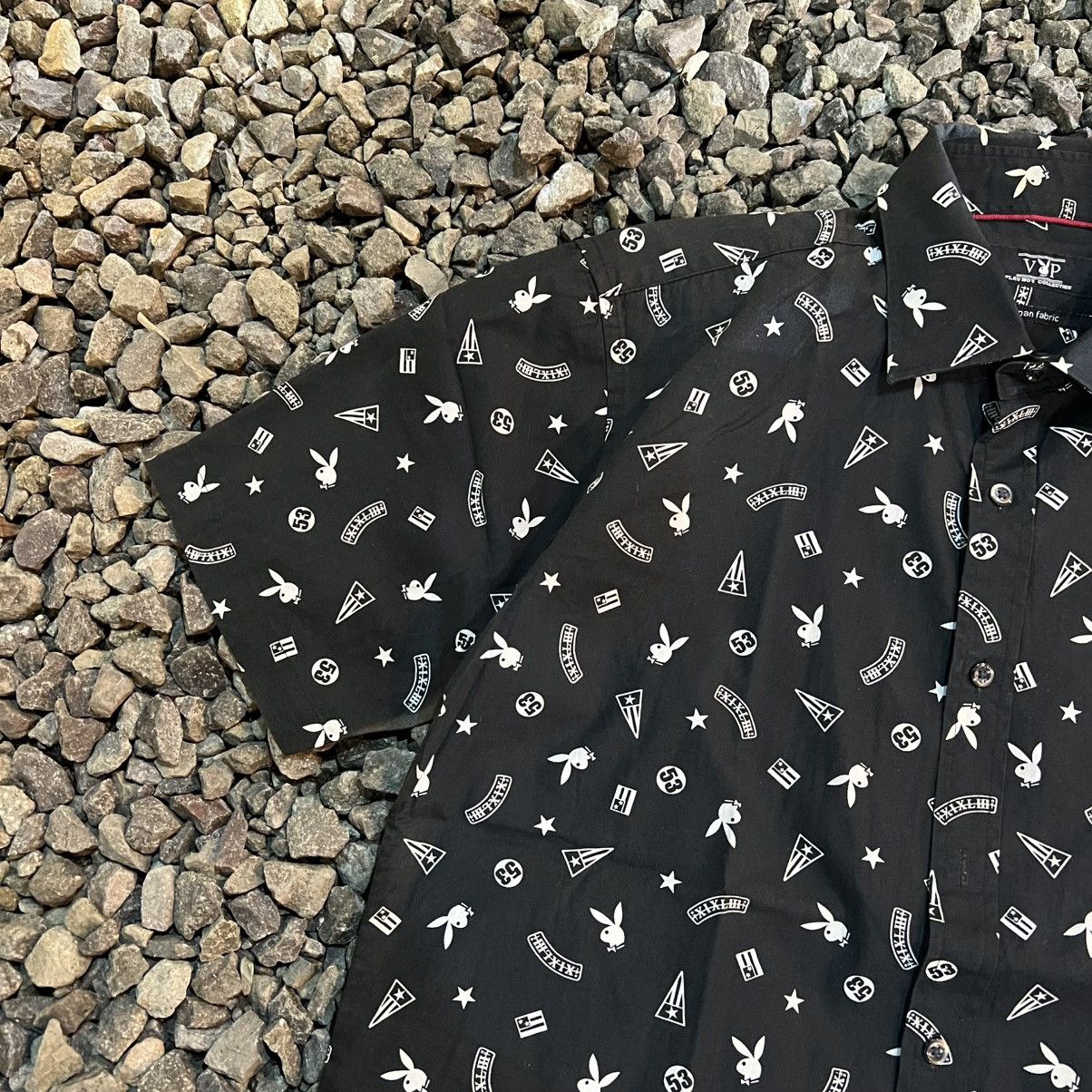 Japanese Brand × Playboy × Vintage Vintage playboy aop shirt Size US L / EU 52-54 / 3 - 2 Thumbnail